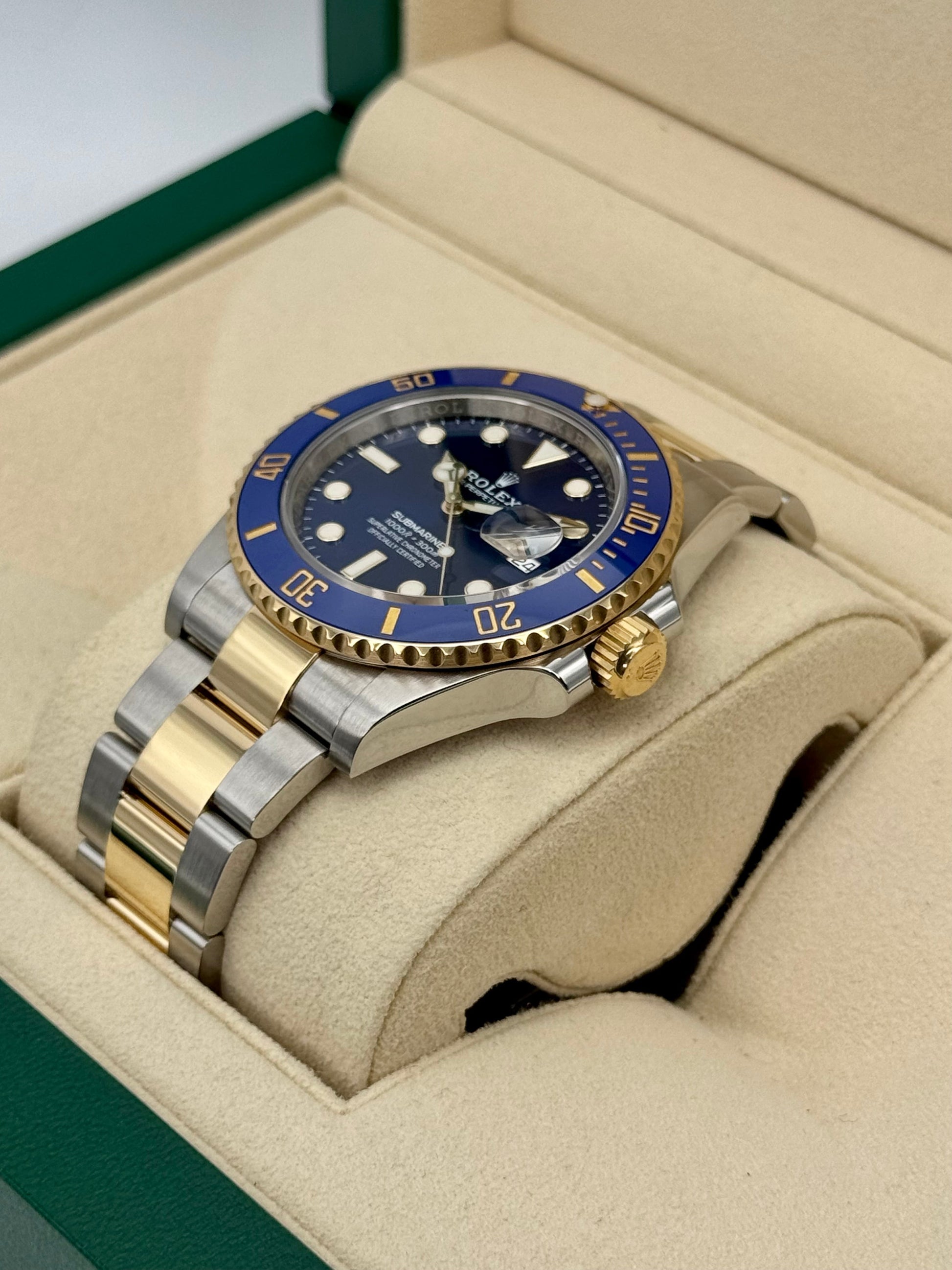 2021 Rolex Submariner "Bluesy" 41mm 126613LB Two-Tone Blue Dial - MyWatchLLC