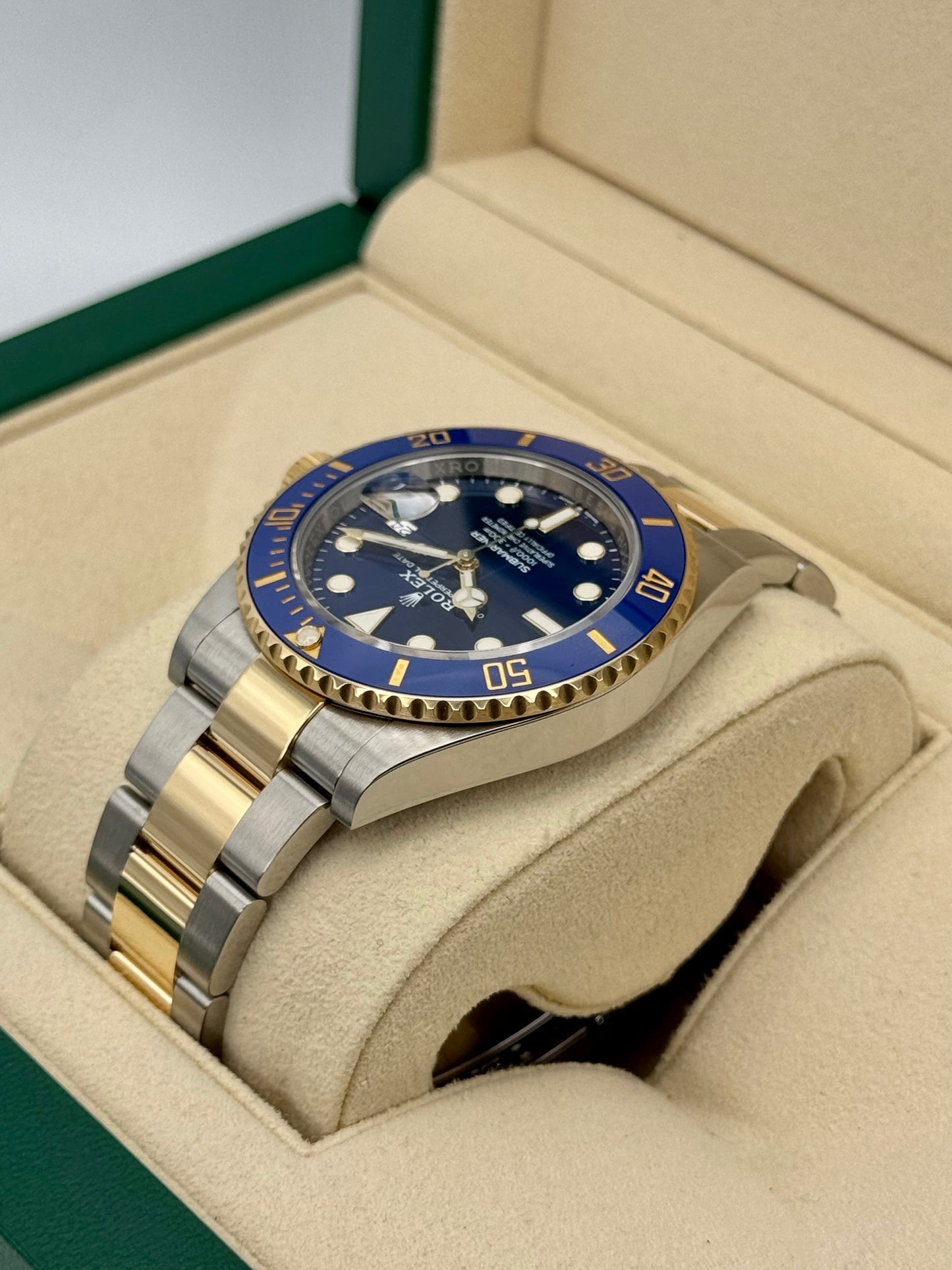 2021 Rolex Submariner "Bluesy" 41mm 126613LB Two-Tone Blue Dial - MyWatchLLC