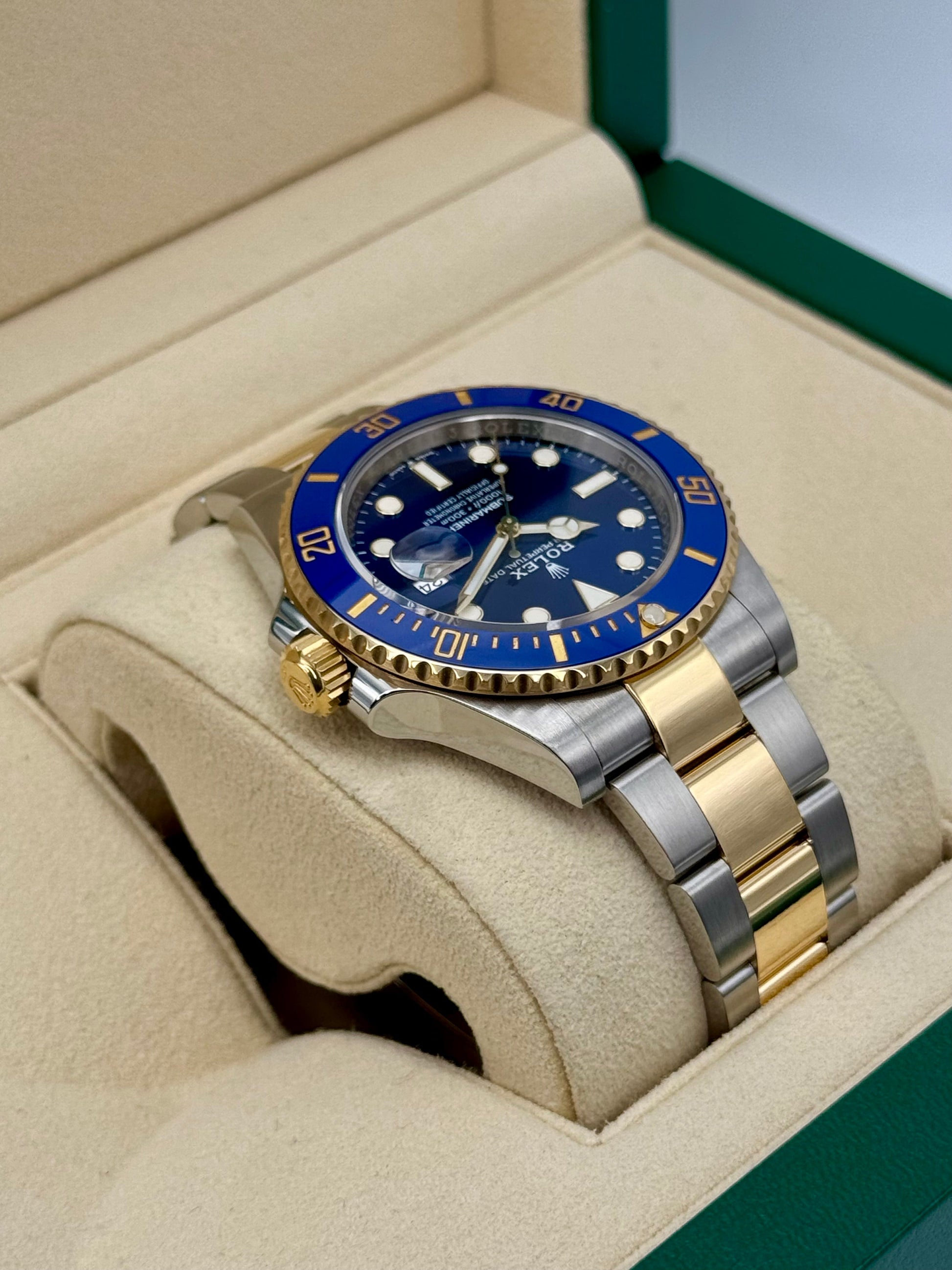 2021 Rolex Submariner "Bluesy" 41mm 126613LB Two-Tone Blue Dial - MyWatchLLC