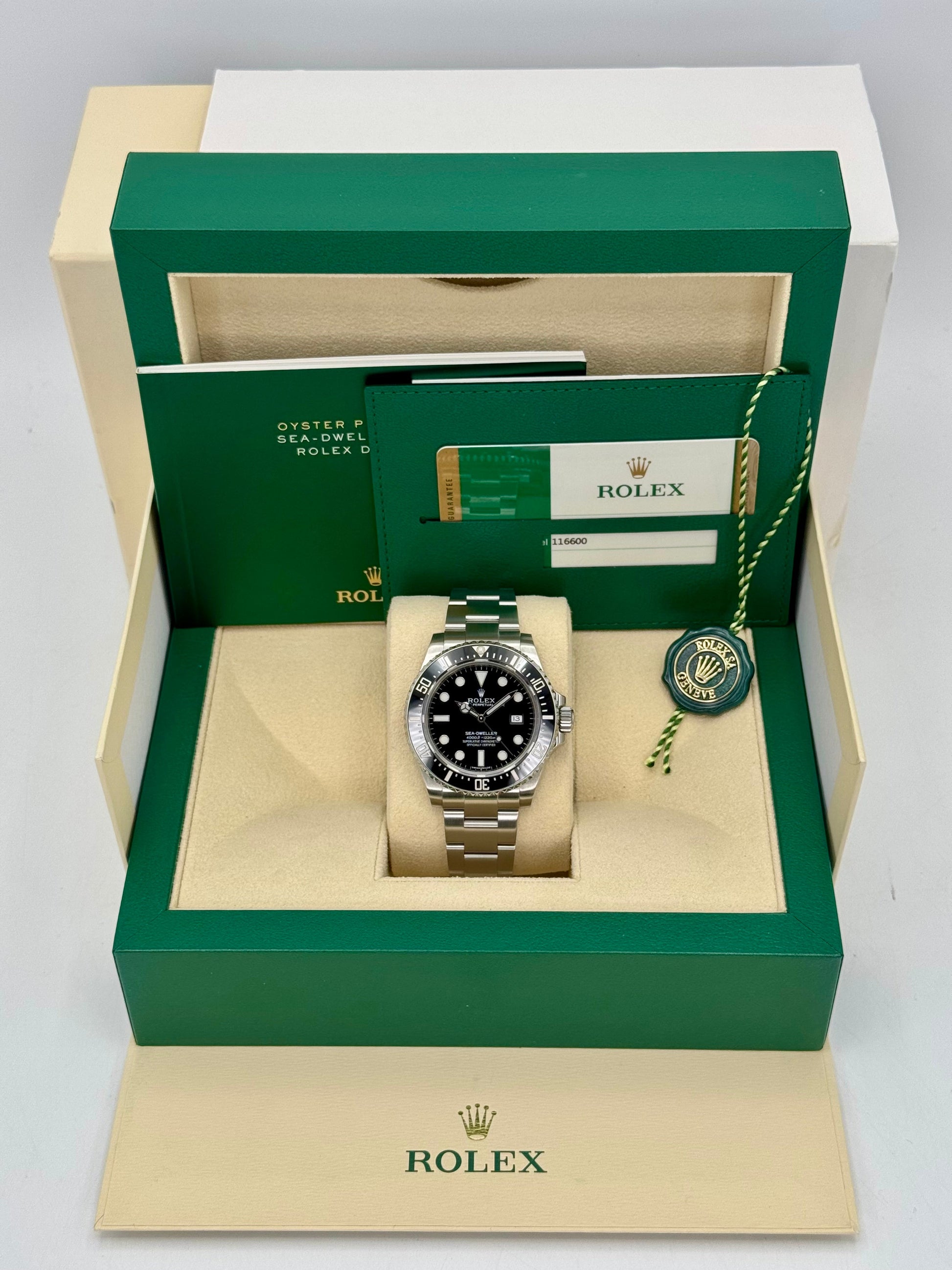 2016 Rolex Sea-Dweller 4000 "SD4K" 40mm 116600 Black Dial - MyWatchLLC