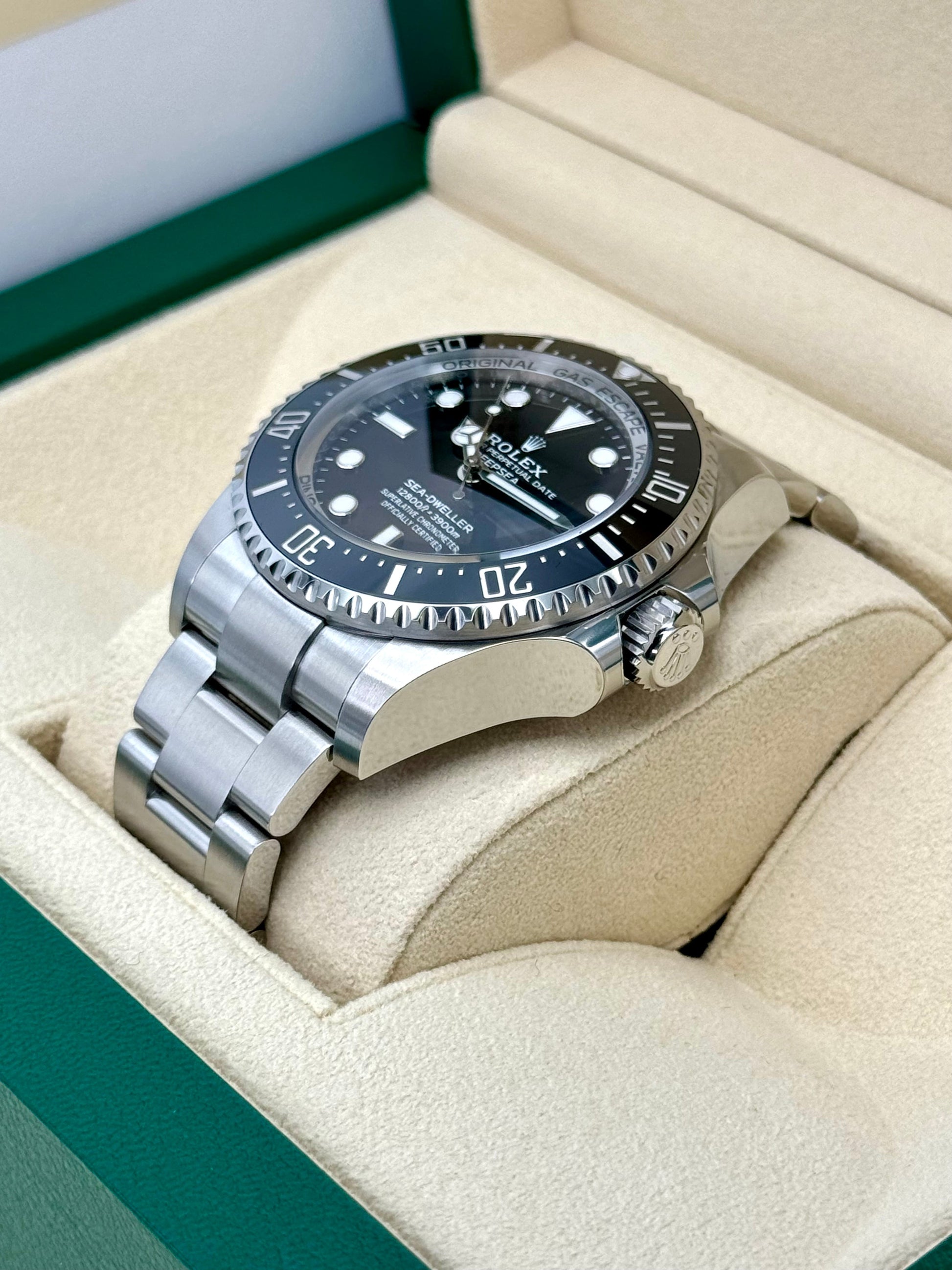 NEW 2024 Rolex Deepsea 44mm 136660 Stainless Steel Black Dial - MyWatchLLC