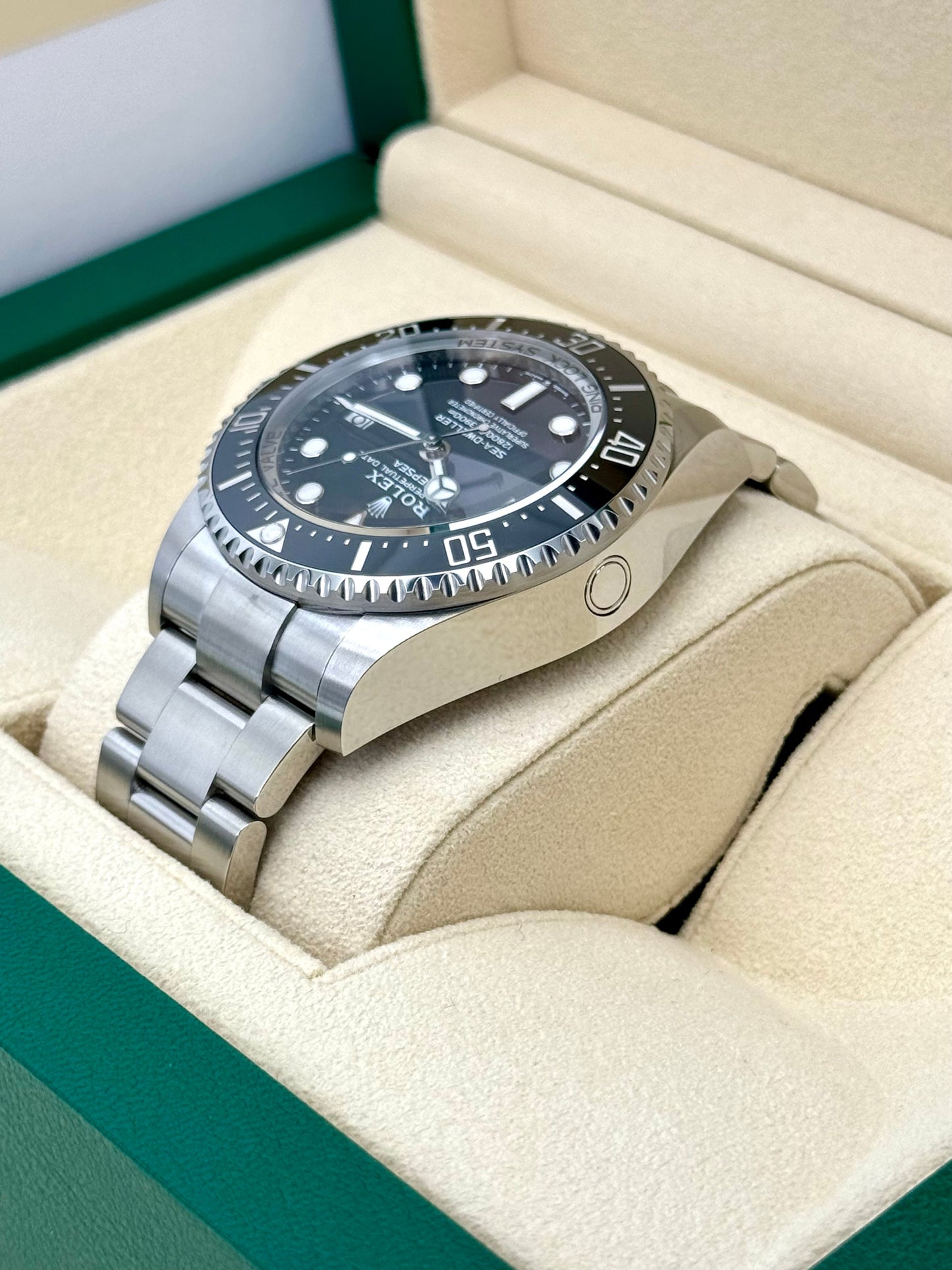 NEW 2024 Rolex Deepsea 44mm 136660 Stainless Steel Black Dial - MyWatchLLC