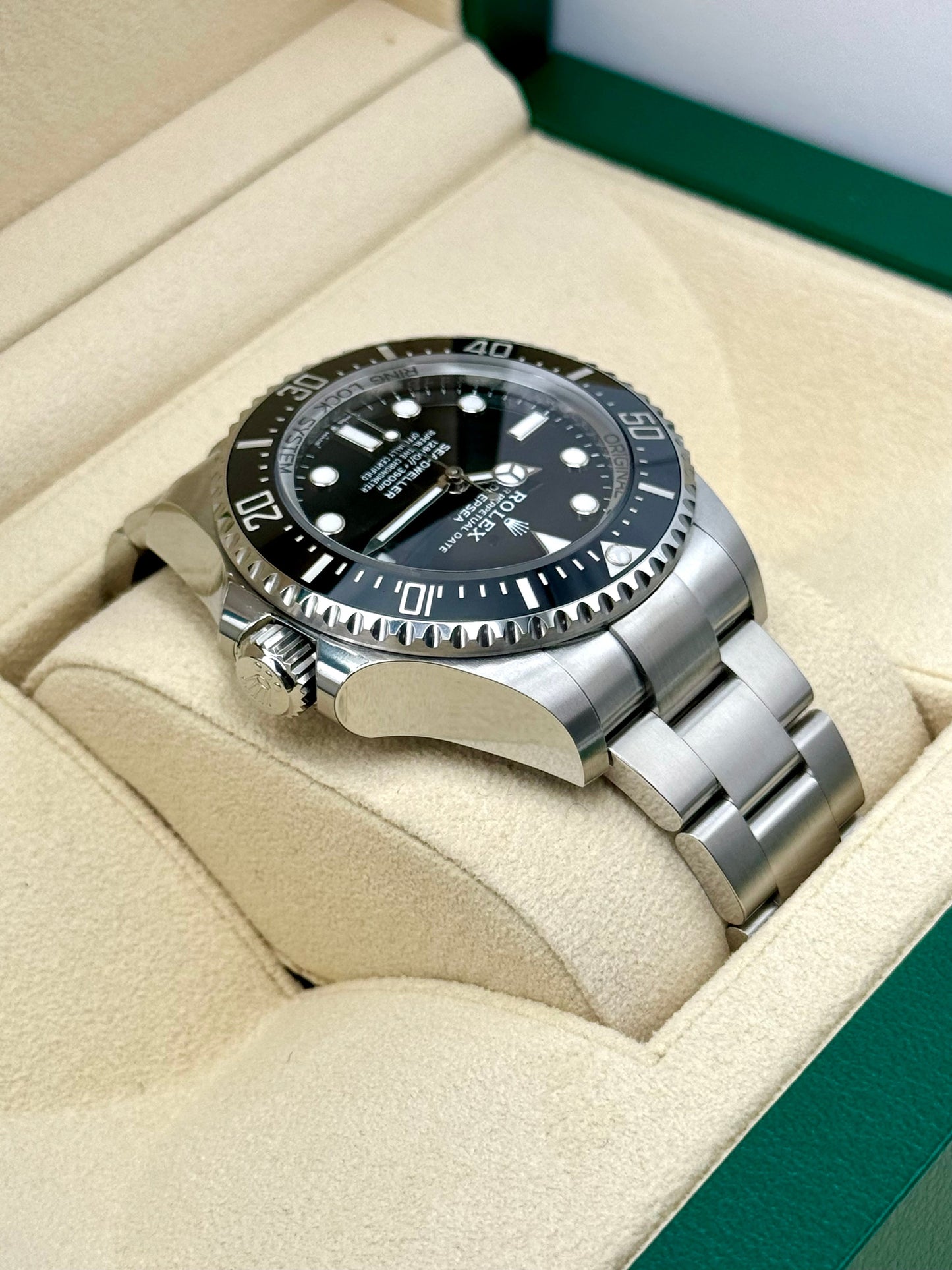 NEW 2024 Rolex Deepsea 44mm 136660 Stainless Steel Black Dial - MyWatchLLC