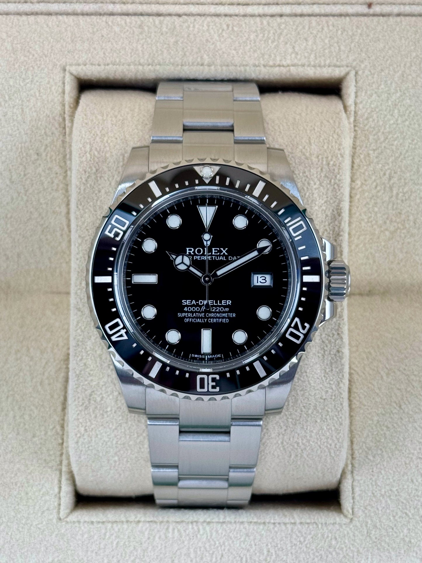 2016 Rolex Sea-Dweller 4000 "SD4K" 40mm 116600 Black Dial - MyWatchLLC