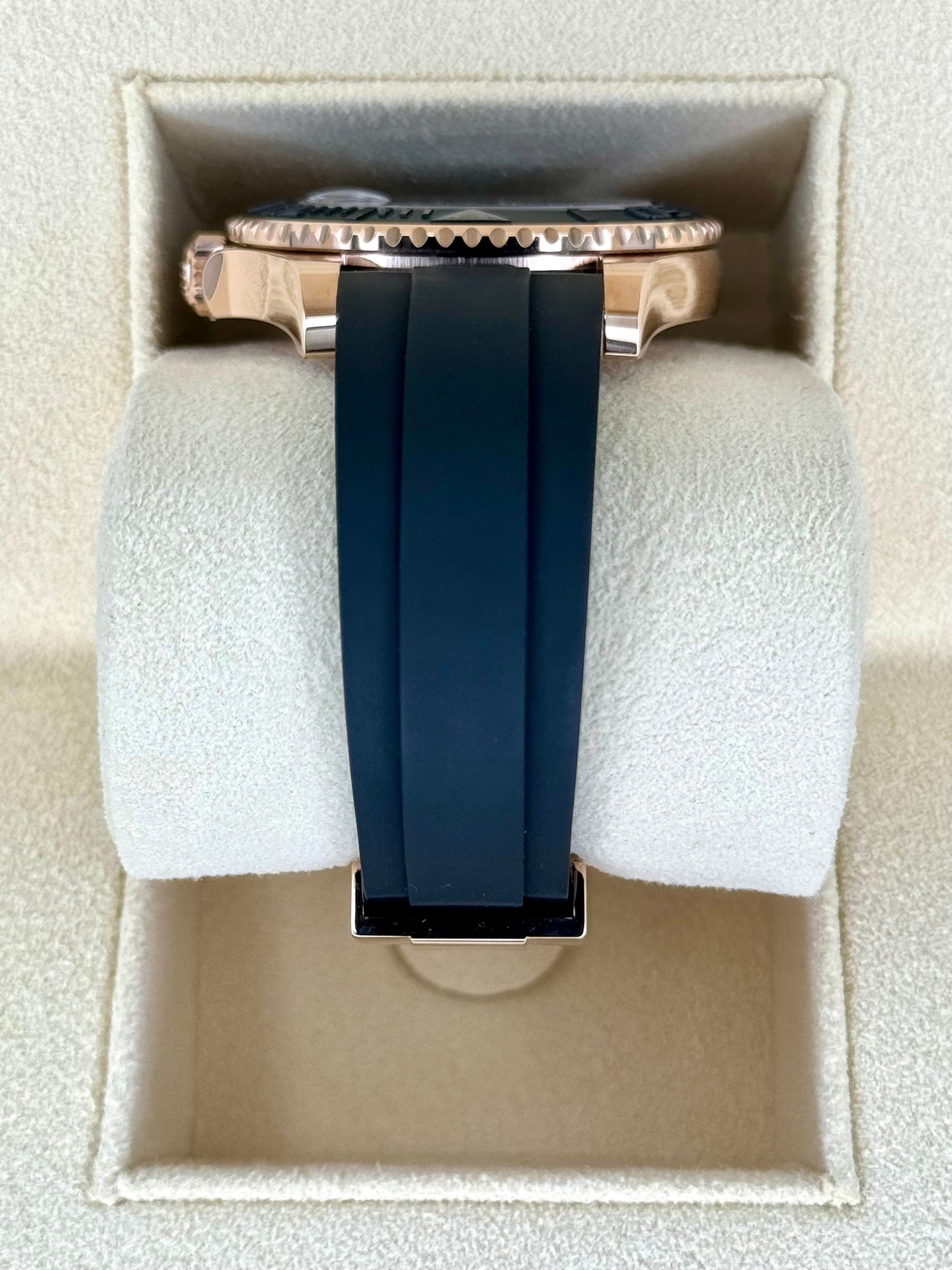 NEW 2023 Rolex Yacht-Master 37mm 268655 Rose Gold Black Dial - MyWatchLLC