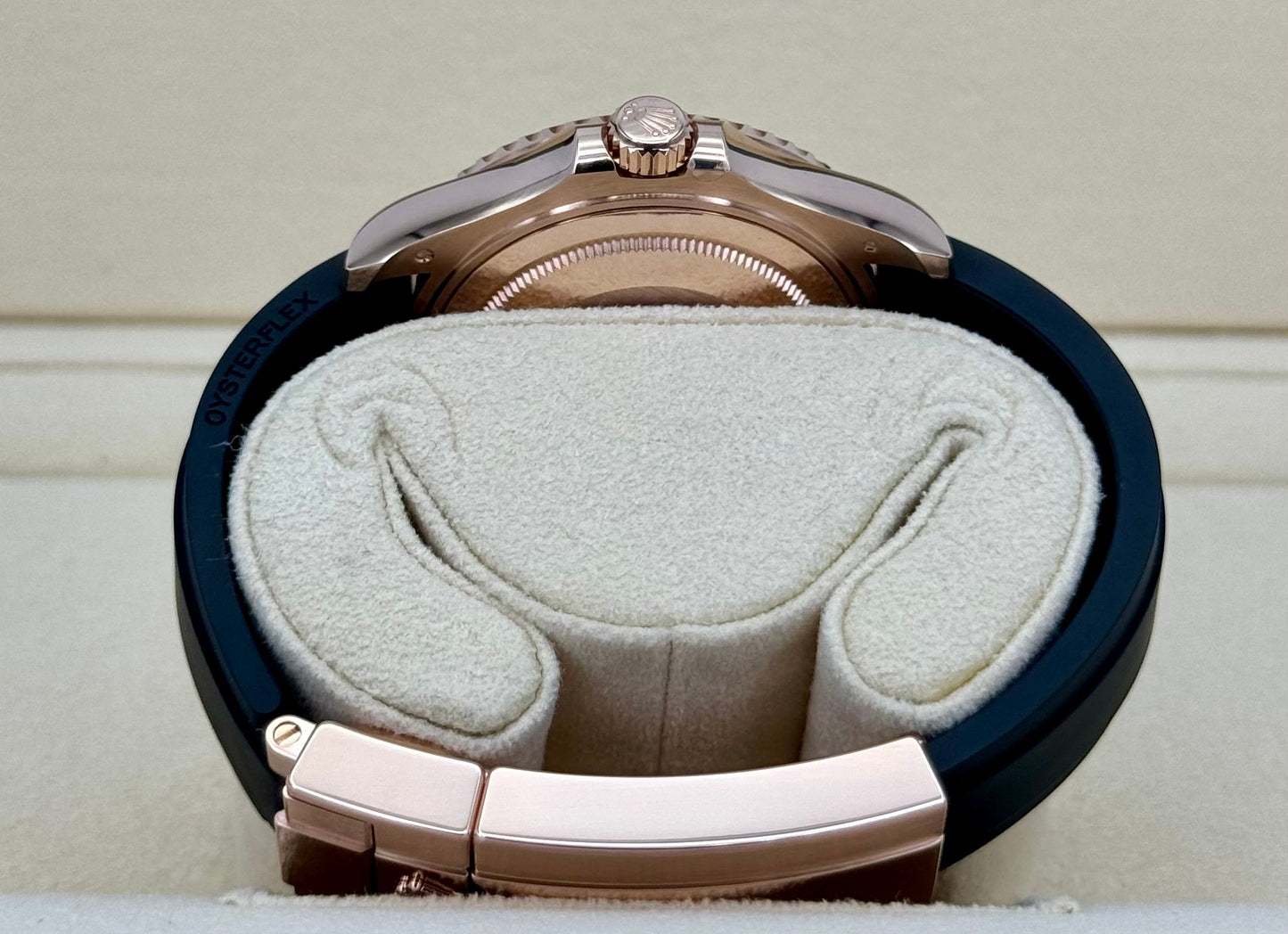 NEW 2023 Rolex Yacht-Master 37mm 268655 Rose Gold Black Dial - MyWatchLLC