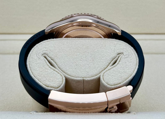 NEW 2023 Rolex Yacht-Master 37mm 268655 Rose Gold Black Dial - MyWatchLLC