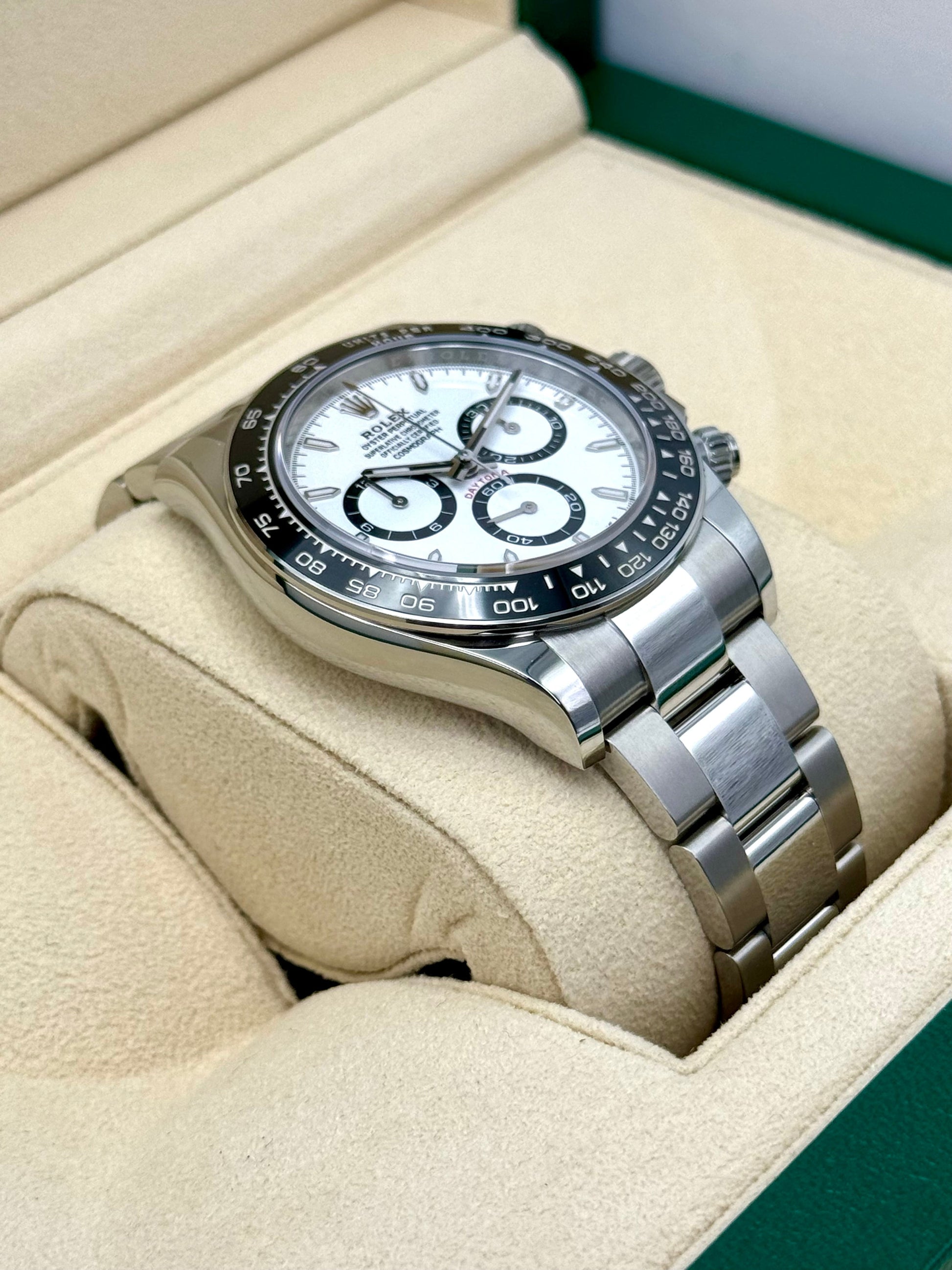 NEW 2024 Rolex Daytona 40mm 126500LN Stainless Steel Panda Dial - MyWatchLLC