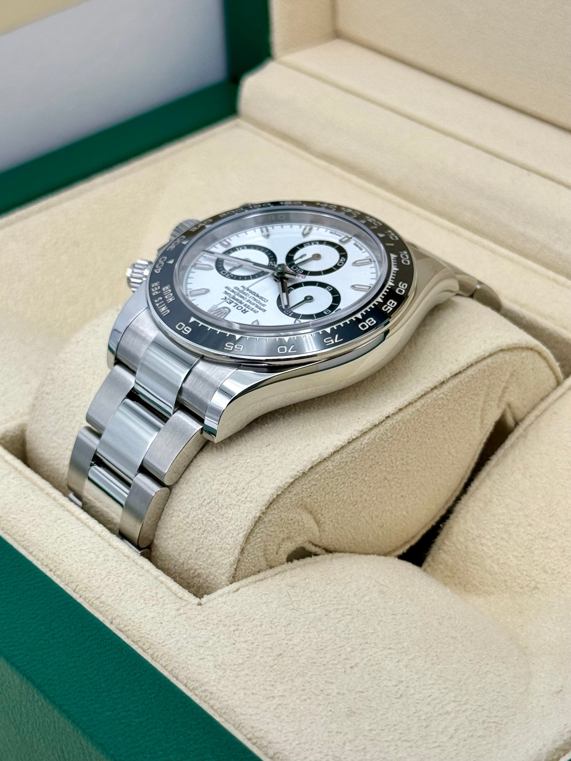 NEW 2024 Rolex Daytona 40mm 126500LN Stainless Steel Panda Dial - MyWatchLLC