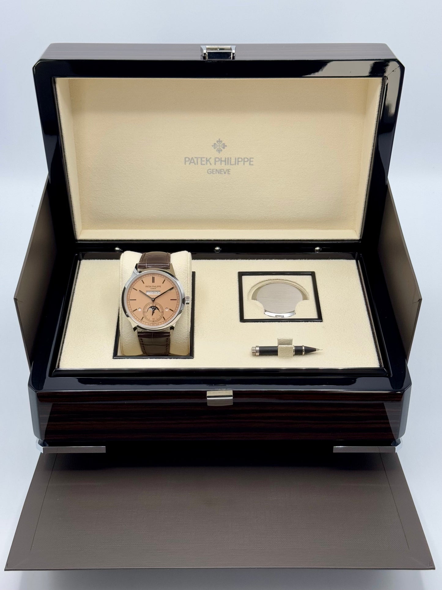 NEW 2024 Patek Philippe 5236P Perpetual Calendar Salmon Dial - MyWatchLLC