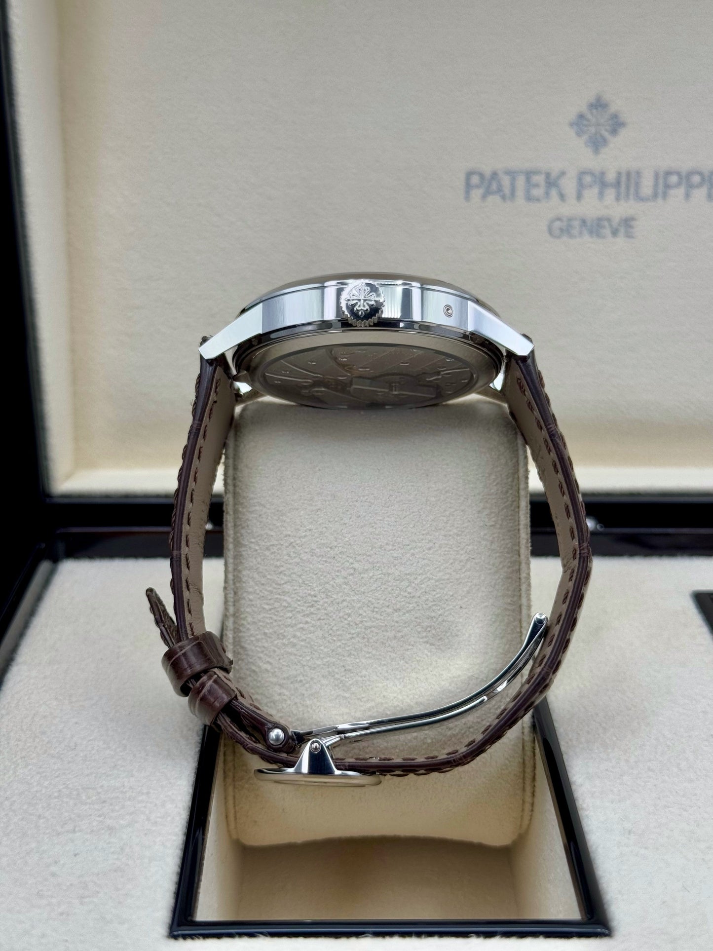 NEW 2024 Patek Philippe 5236P Perpetual Calendar Salmon Dial - MyWatchLLC