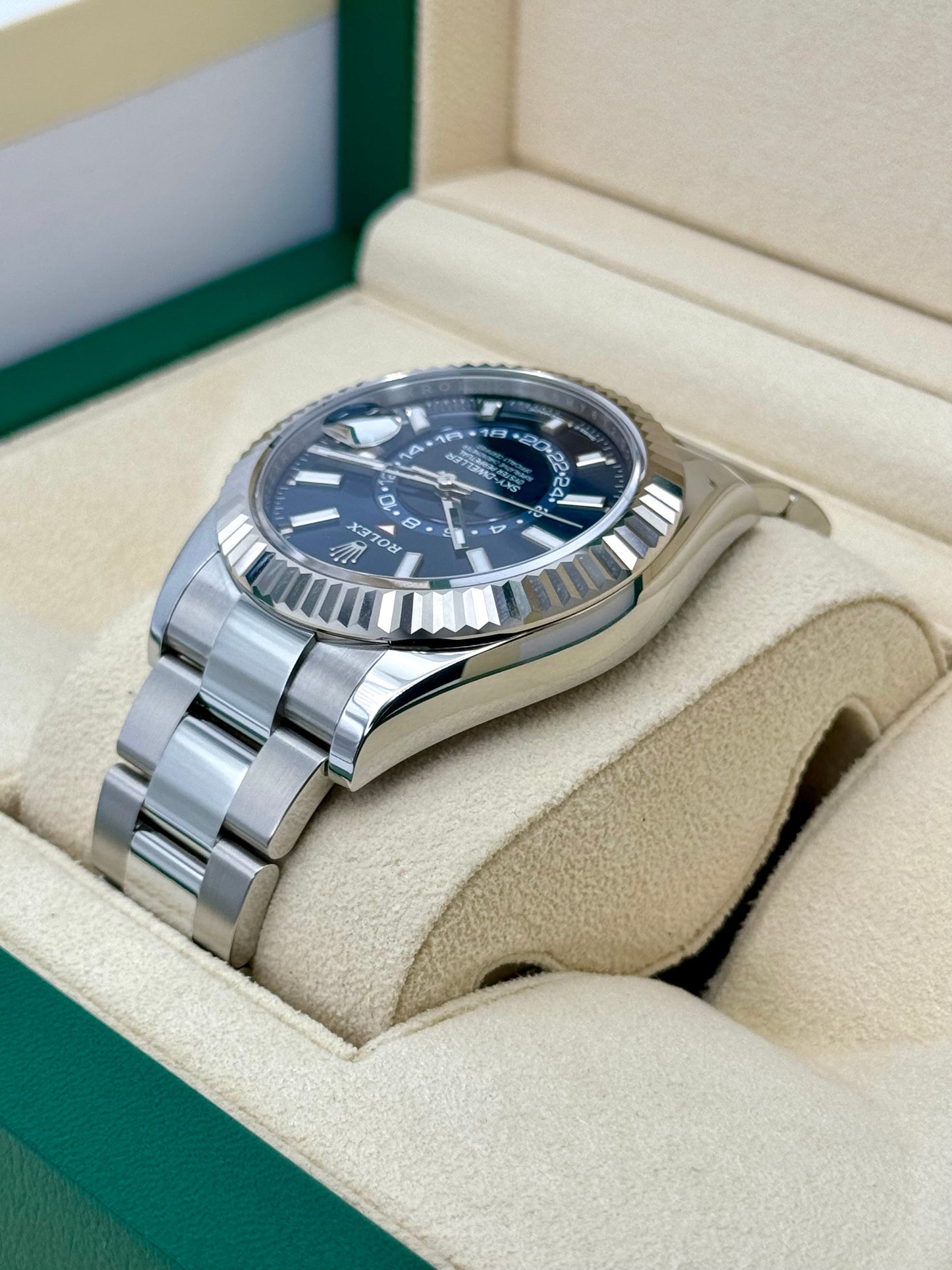 NEW 2024 Rolex Sky-Dweller 42mm 336934 Oyster Black Dial - MyWatchLLC