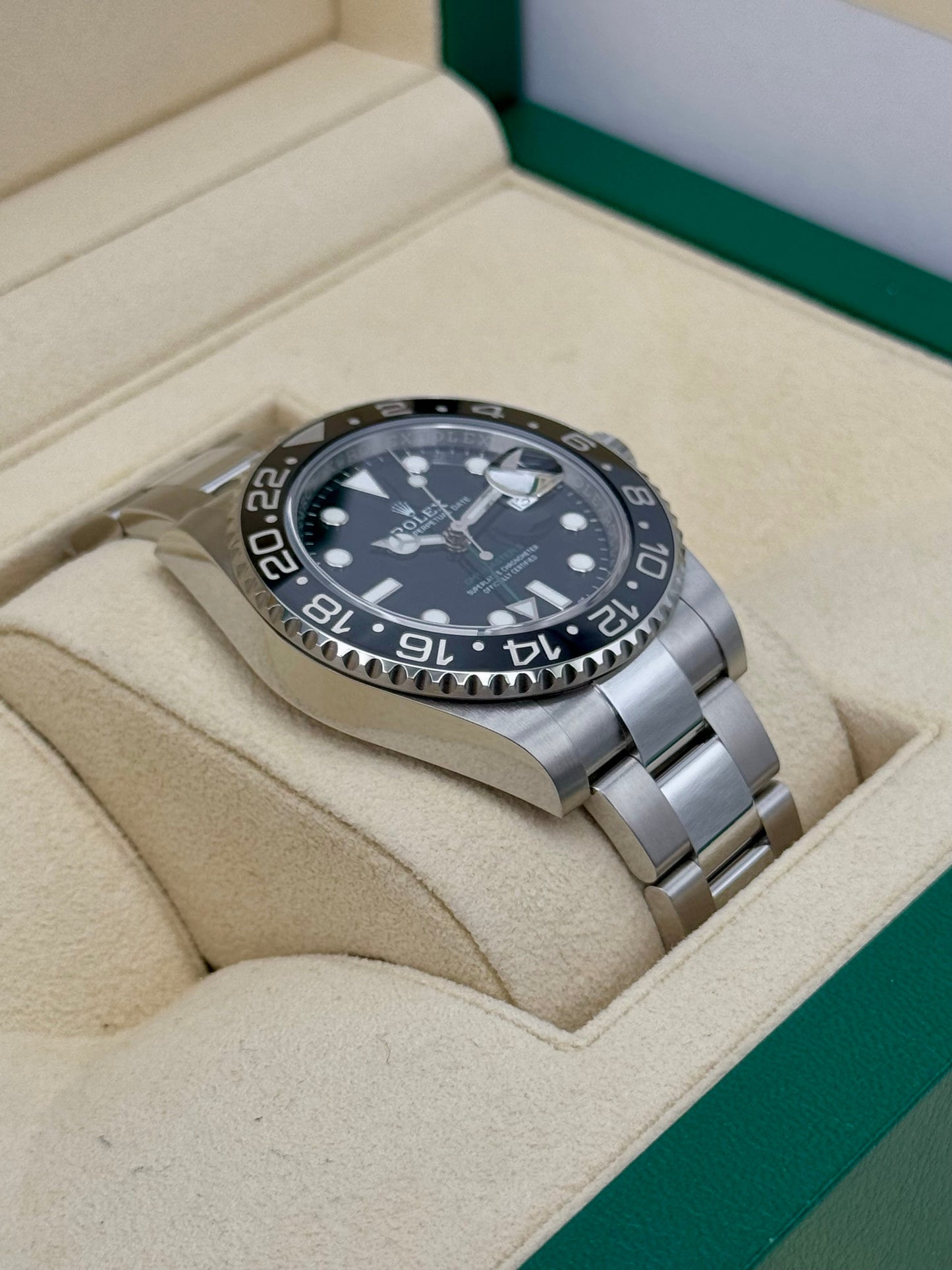 NEW OLD STOCK 2020 Rolex GMT-Master II 40mm 116710LN Black Dial - MyWatchLLC