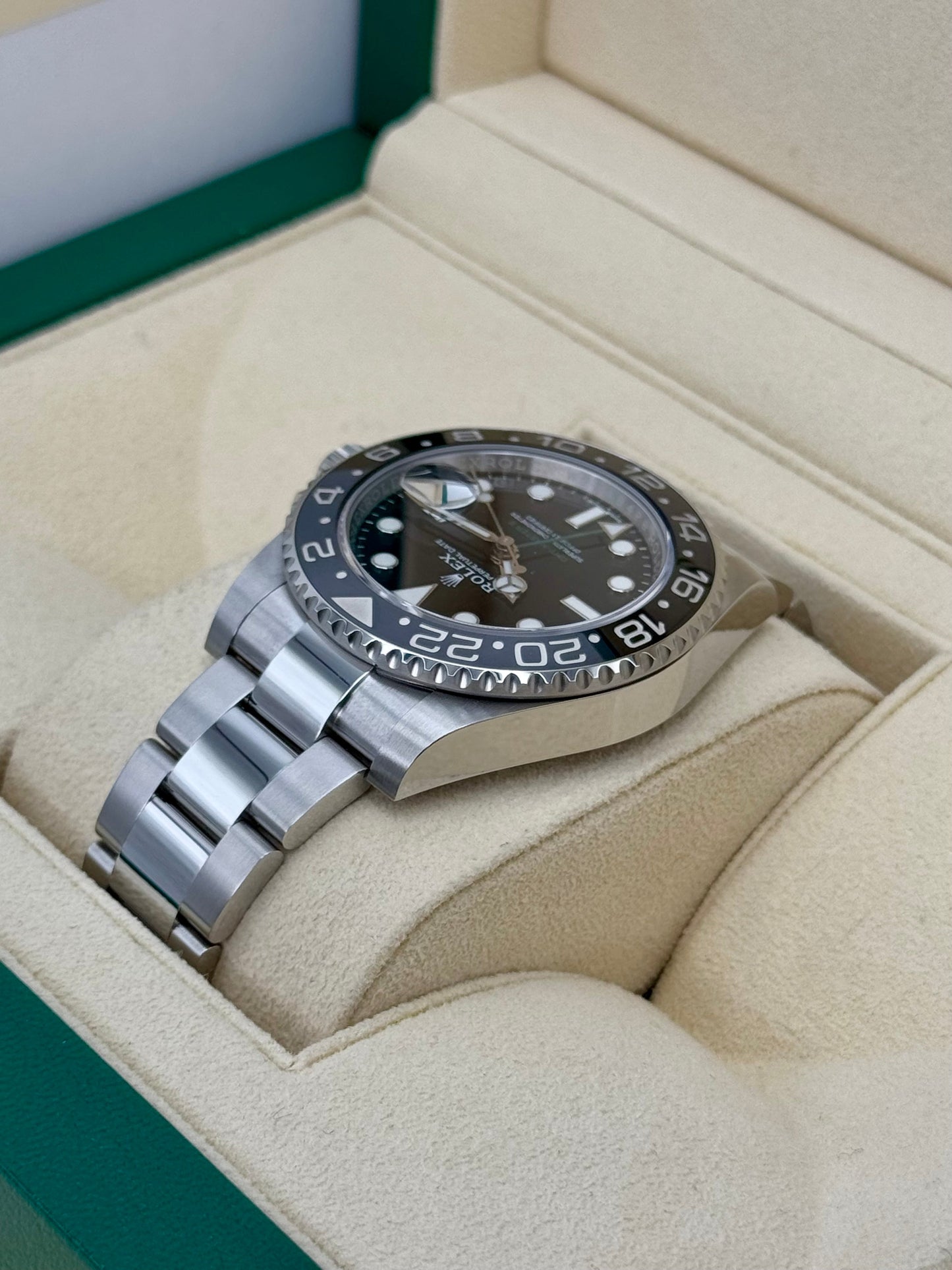 NEW OLD STOCK 2020 Rolex GMT-Master II 40mm 116710LN Black Dial - MyWatchLLC