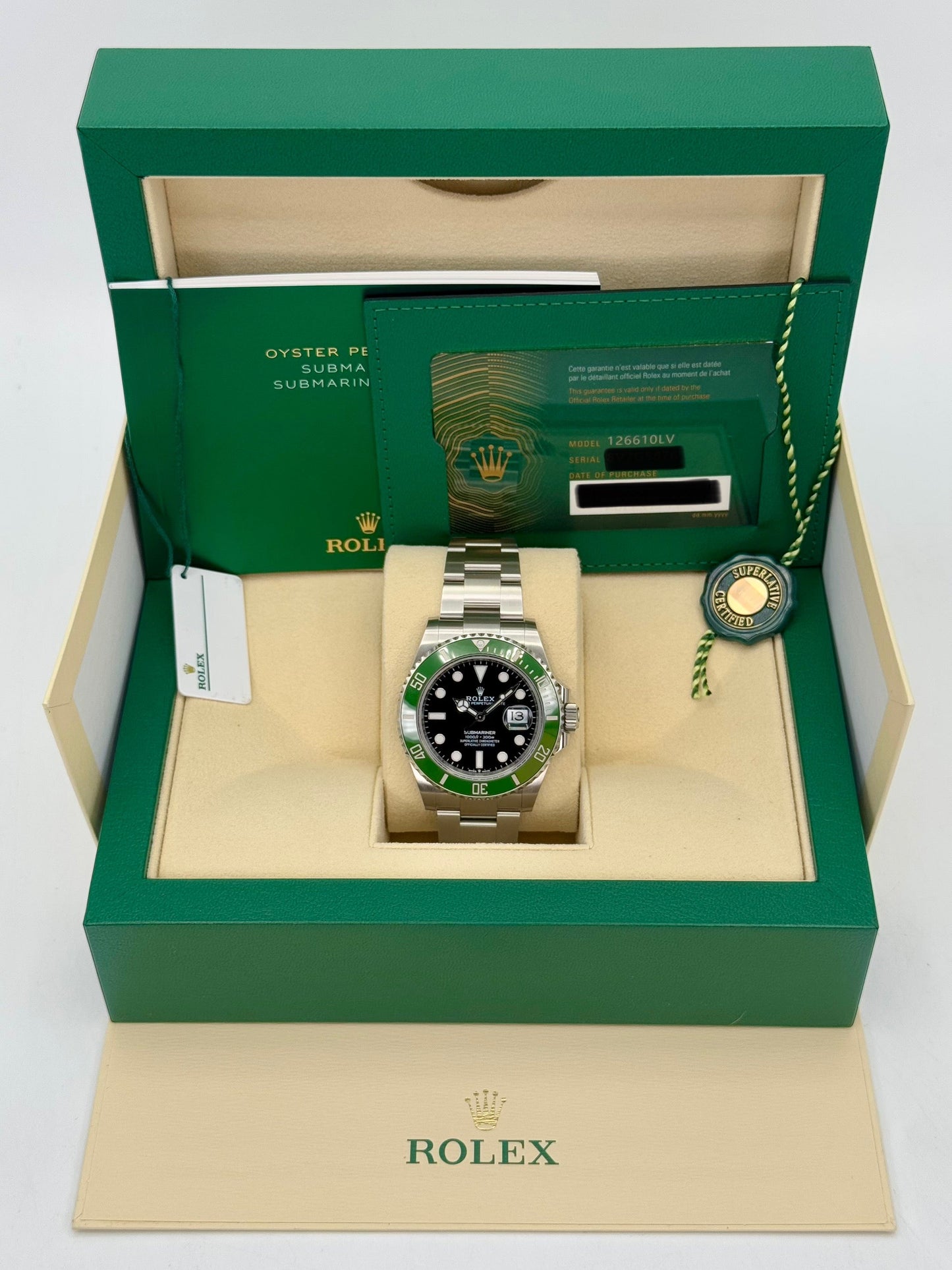 2024 Rolex Submariner "Starbucks" 41mm 126610LV Black Dial - MyWatchLLC