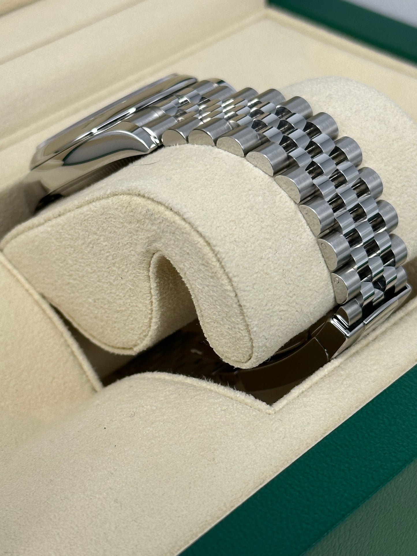 NEW 2023 Rolex Datejust 36mm 126200 Jubilee Blue Stick Dial - MyWatchLLC