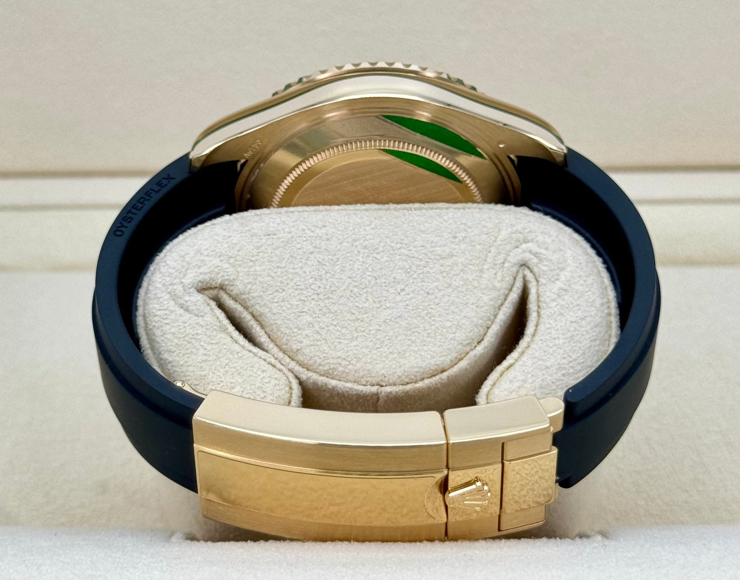 NEW 2024 Rolex Yacht-Master 42mm 226658 Gold Oysterflex Black Dial - MyWatchLLC