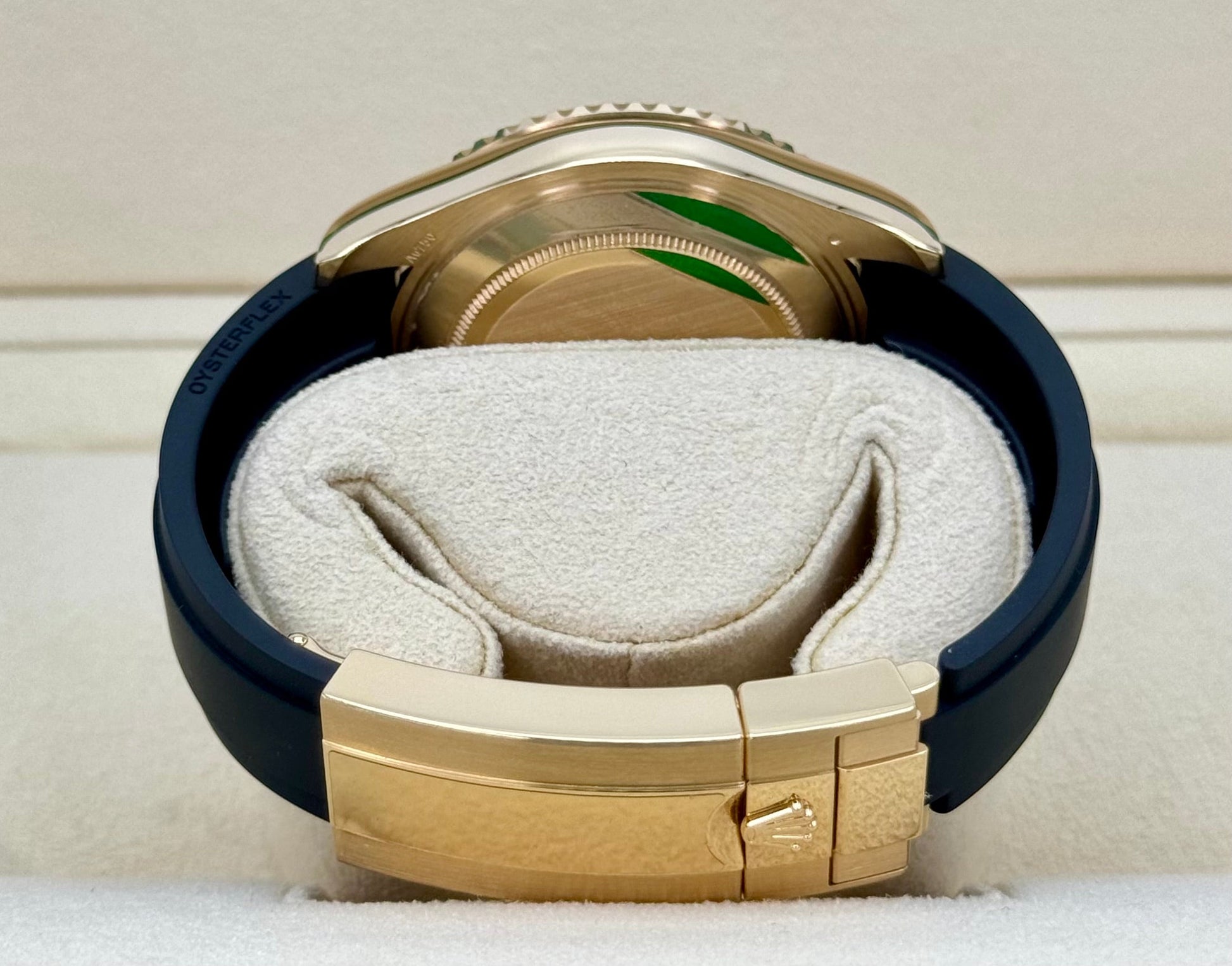 NEW 2024 Rolex Yacht-Master 42mm 226658 Gold Oysterflex Black Dial - MyWatchLLC