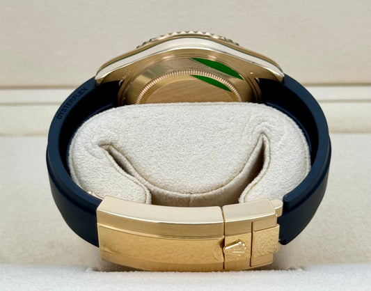 NEW 2024 Rolex Yacht-Master 42mm 226658 Gold Oysterflex Black Dial - MyWatchLLC