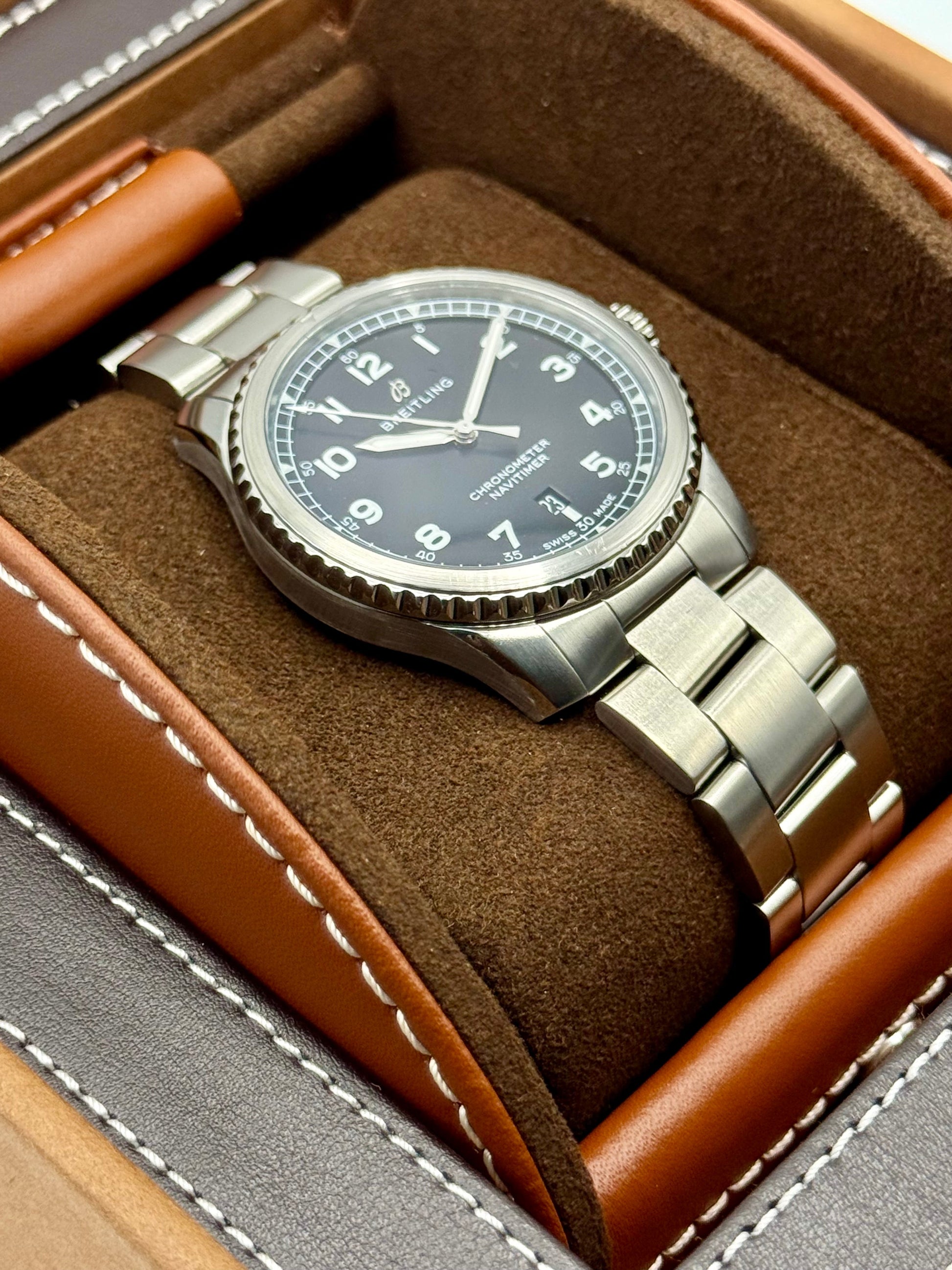 2019 Breitling Navitimer 8 Automatic 41mm A17314101B1A1 Black Dial - MyWatchLLC