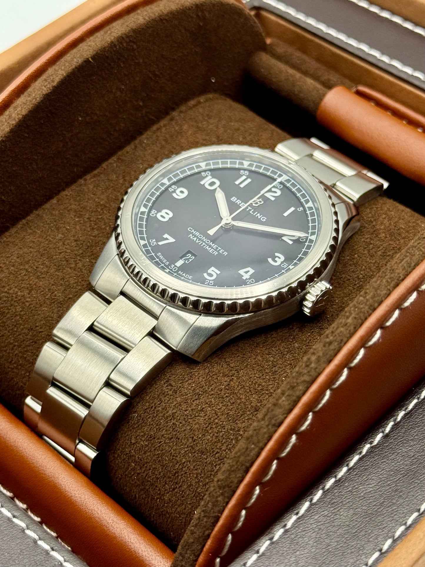 2019 Breitling Navitimer 8 Automatic 41mm A17314101B1A1 Black Dial - MyWatchLLC