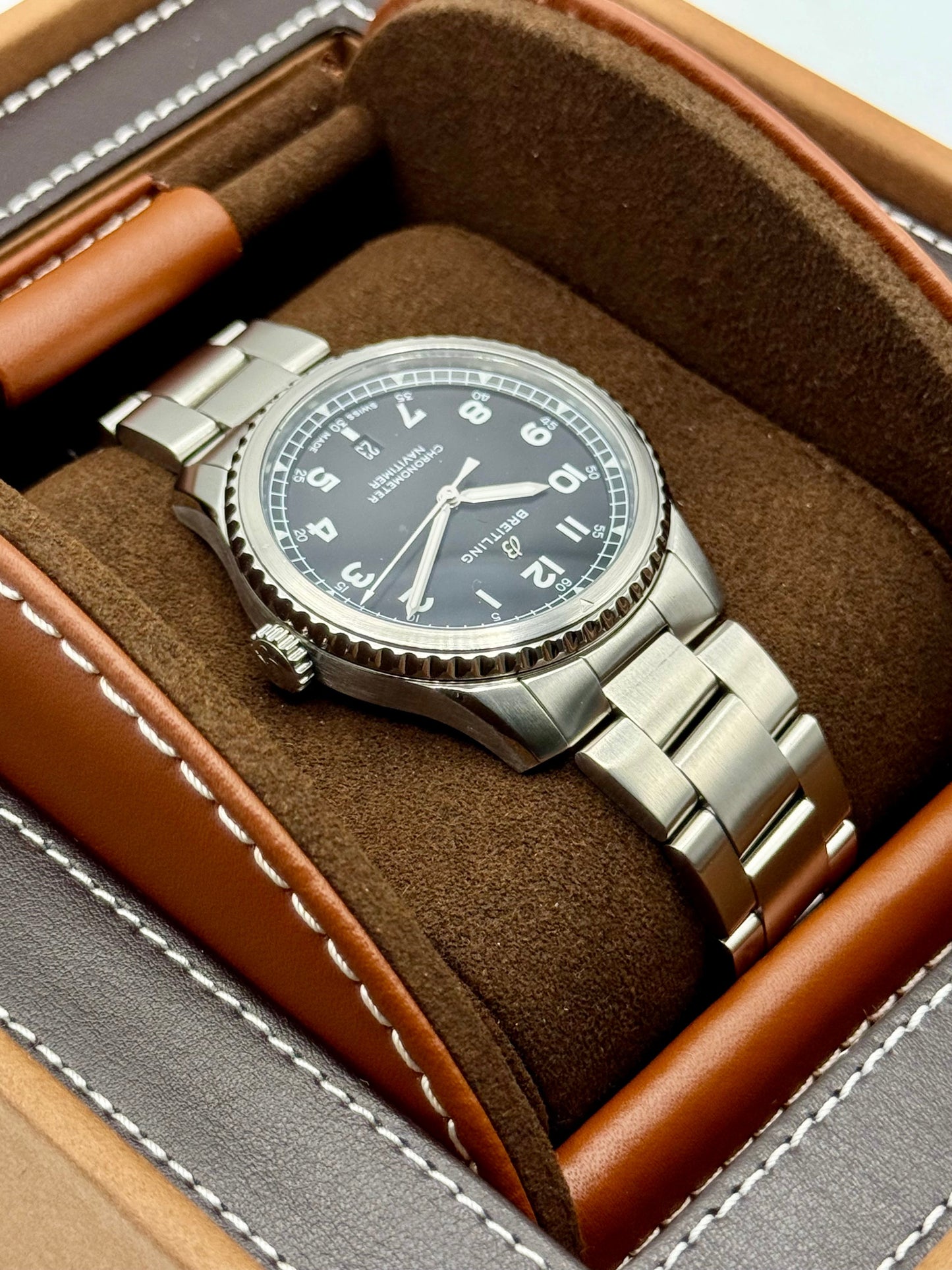 2019 Breitling Navitimer 8 Automatic 41mm A17314101B1A1 Black Dial - MyWatchLLC