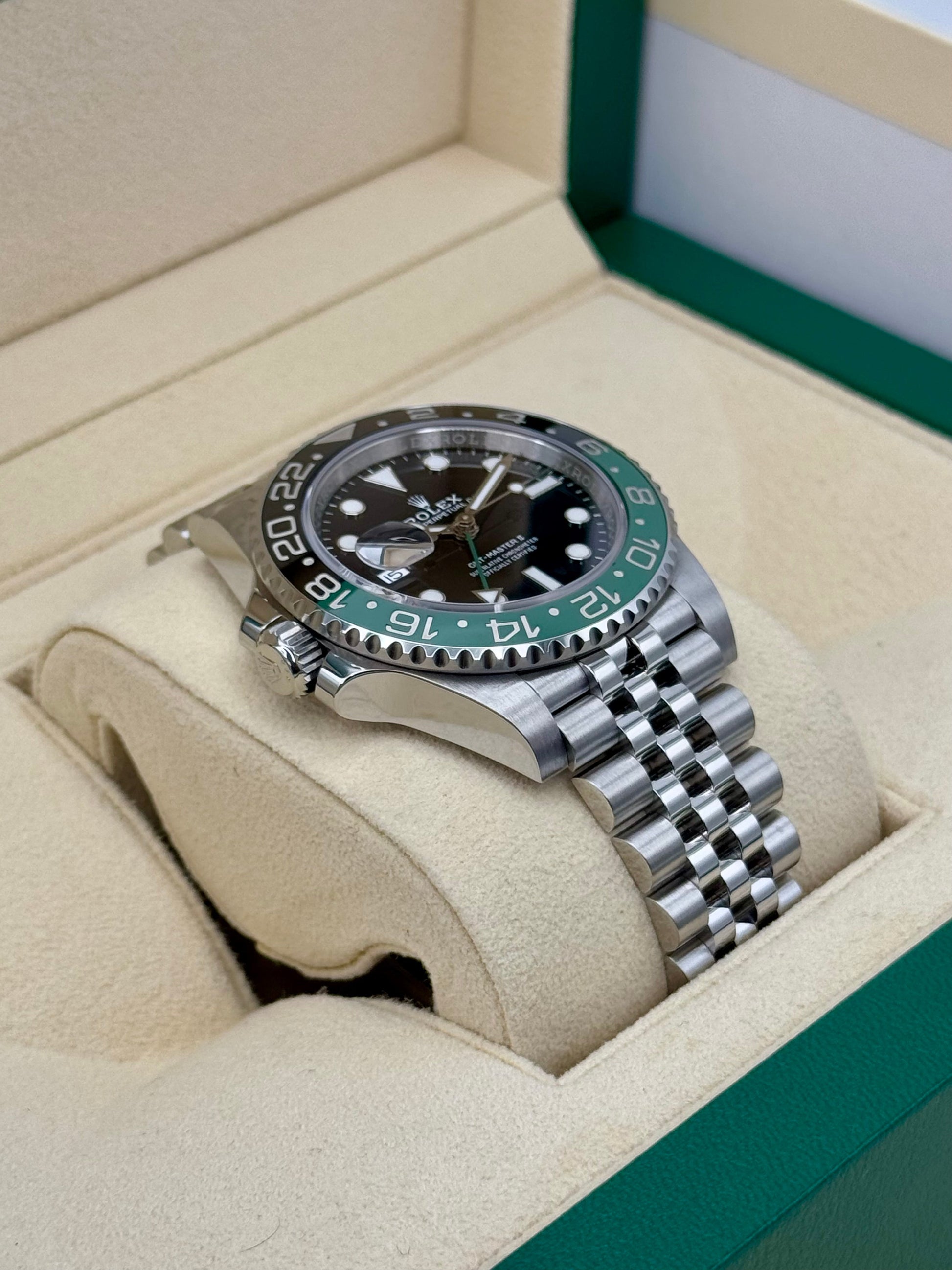 2023 Rolex GMT Master-II "Sprite" 40mm 126720VTNR Jubilee - MyWatchLLC