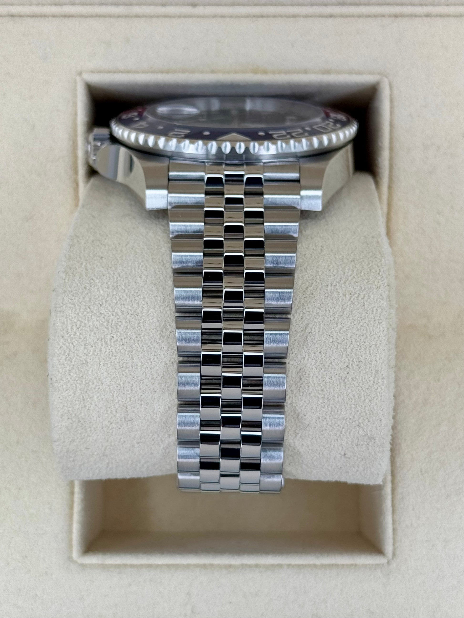 2020 Rolex GMT Master-II "Pepsi" 40mm 126710BLRO Jubilee - MyWatchLLC