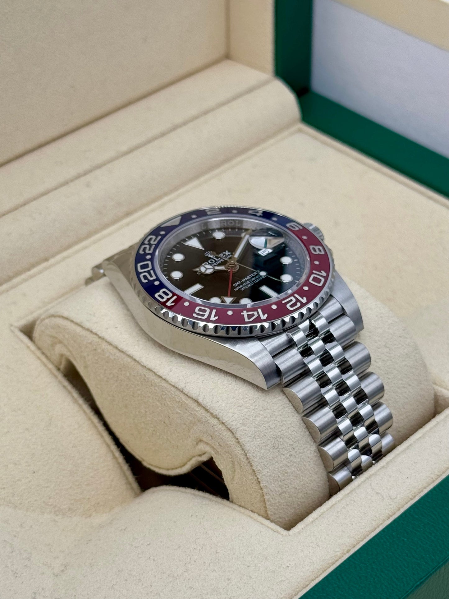 2020 Rolex GMT Master-II "Pepsi" 40mm 126710BLRO Jubilee - MyWatchLLC