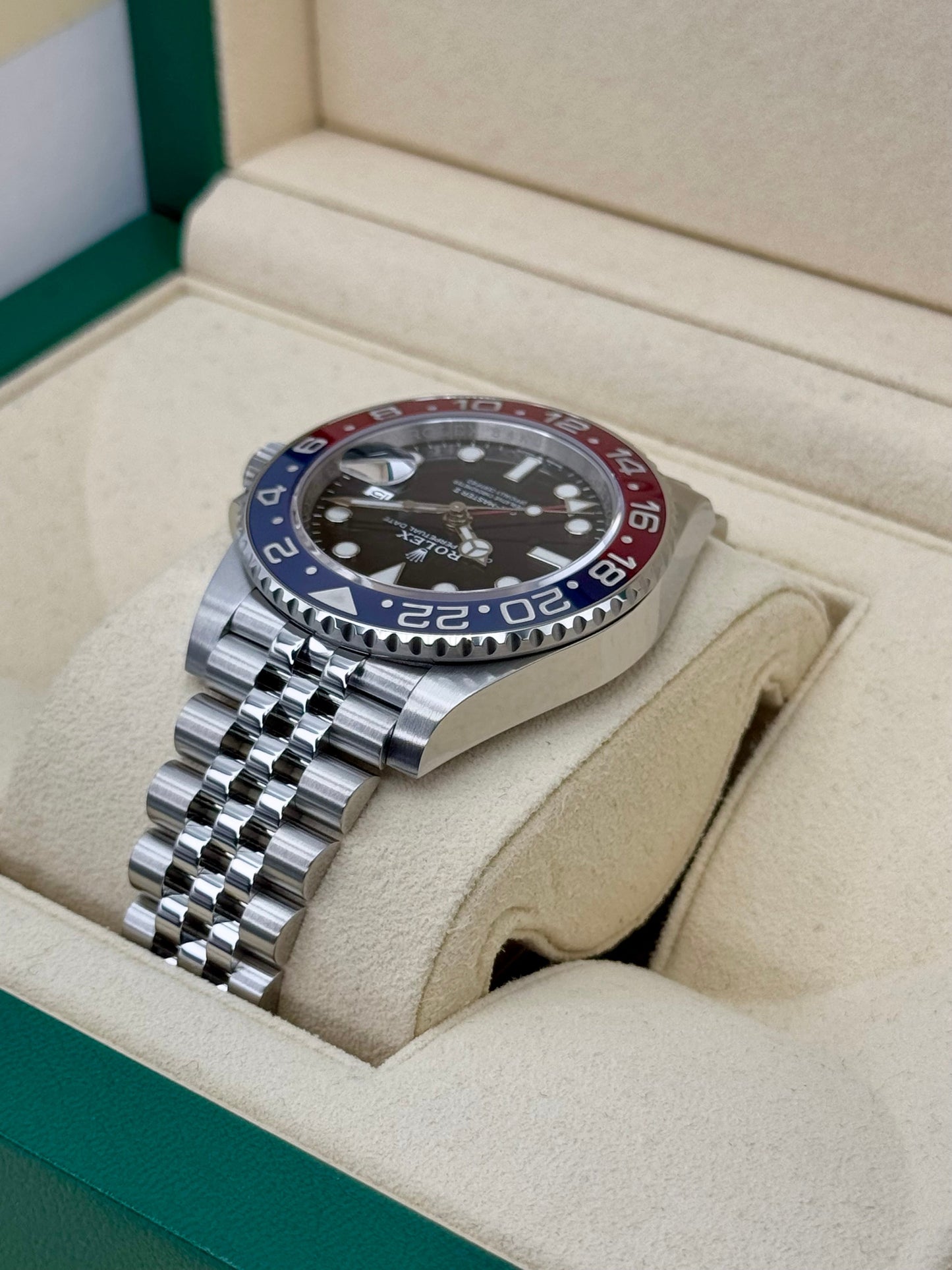 2020 Rolex GMT Master-II "Pepsi" 40mm 126710BLRO Jubilee - MyWatchLLC