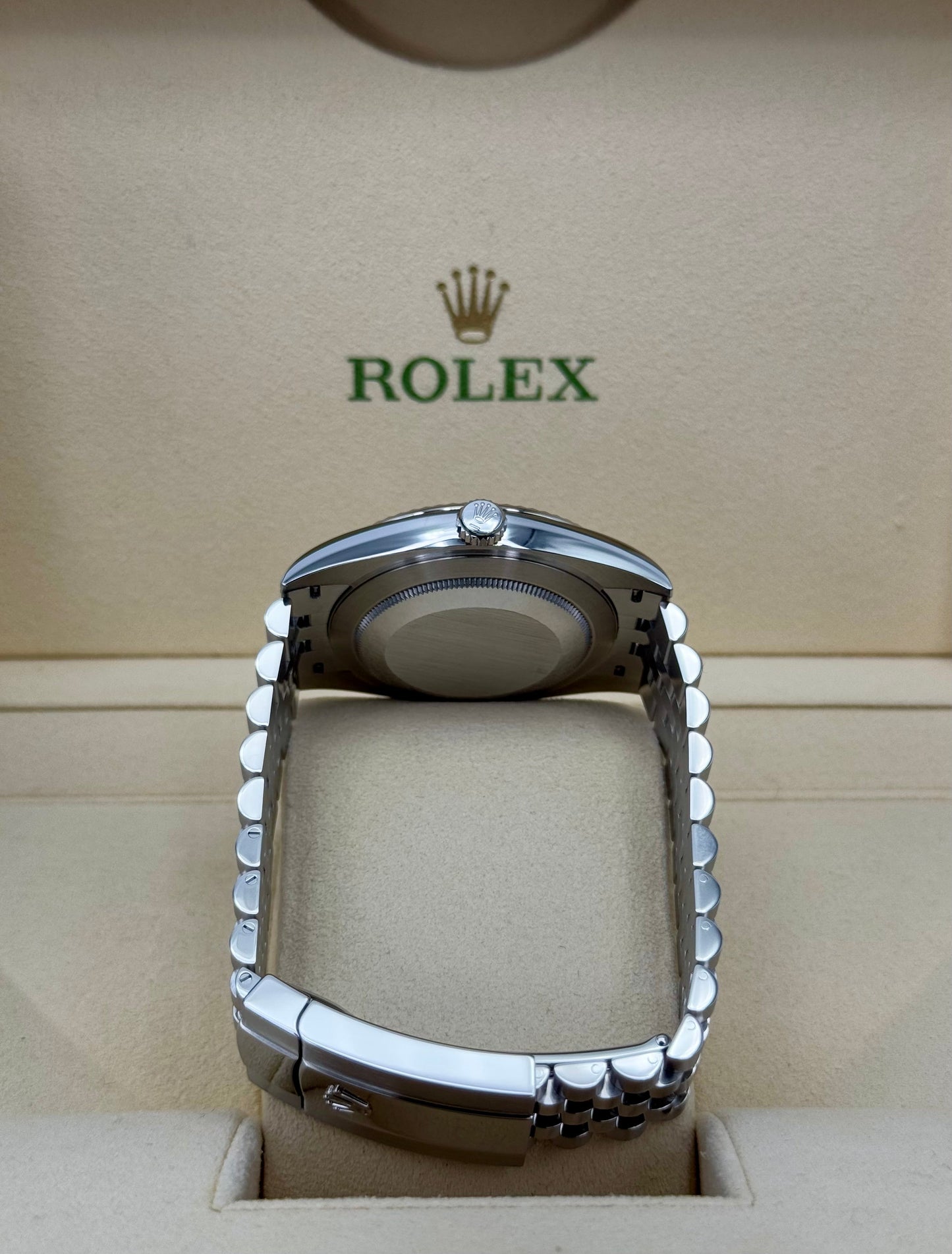 2017 Datejust 41mm 126334 Stainless Steel Jubilee Rhodium Diamond Dial - MyWatchLLC