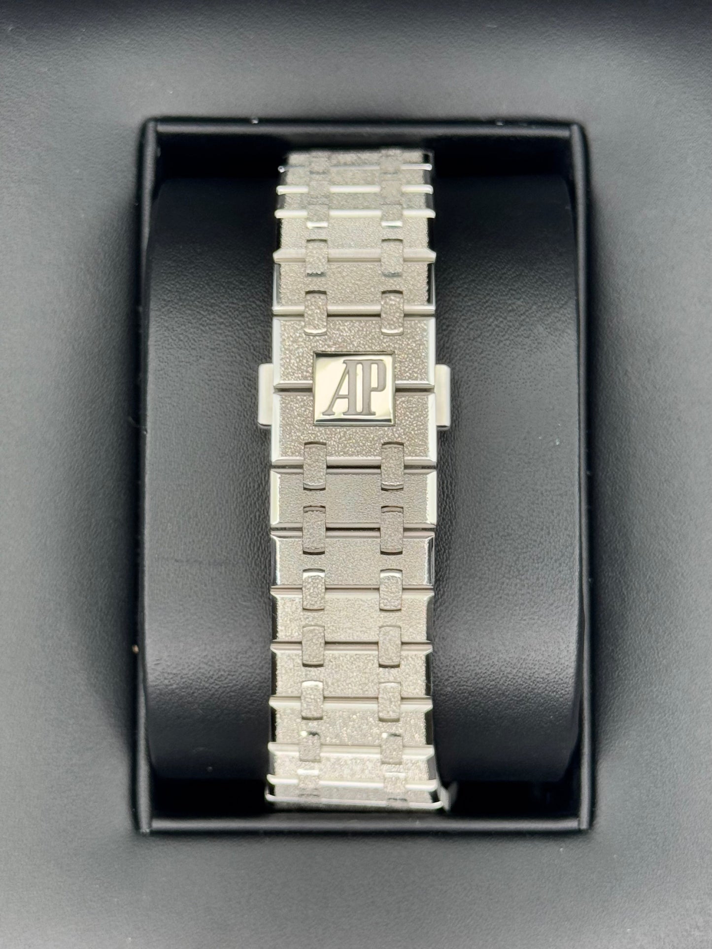 2023 Audemars Piguet 26240BC Frosted White Gold Blue Dial - MyWatchLLC