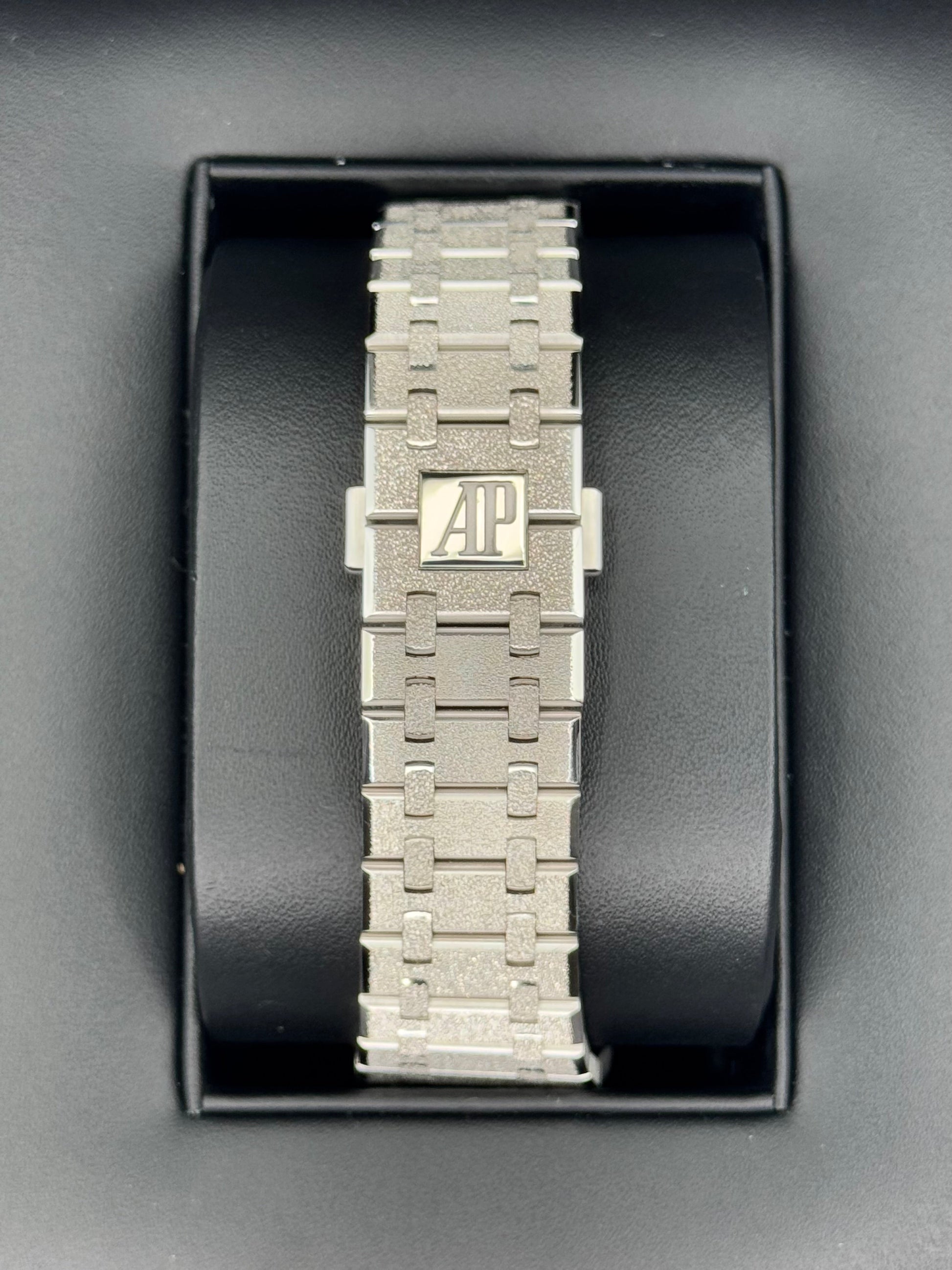 2023 Audemars Piguet 26240BC Frosted White Gold Blue Dial - MyWatchLLC