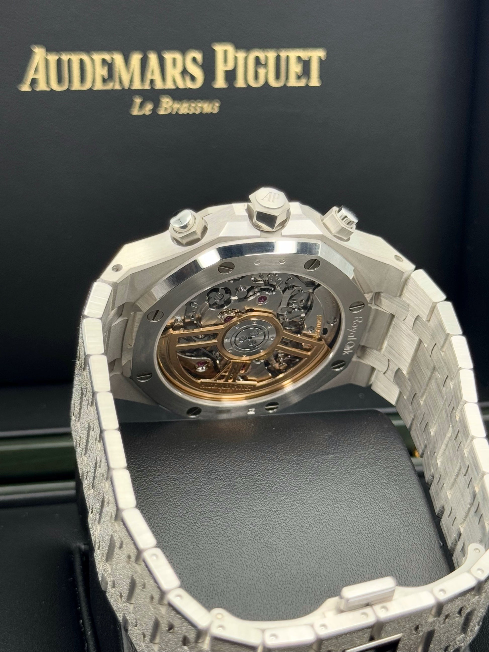 2023 Audemars Piguet 26240BC Frosted White Gold Blue Dial - MyWatchLLC