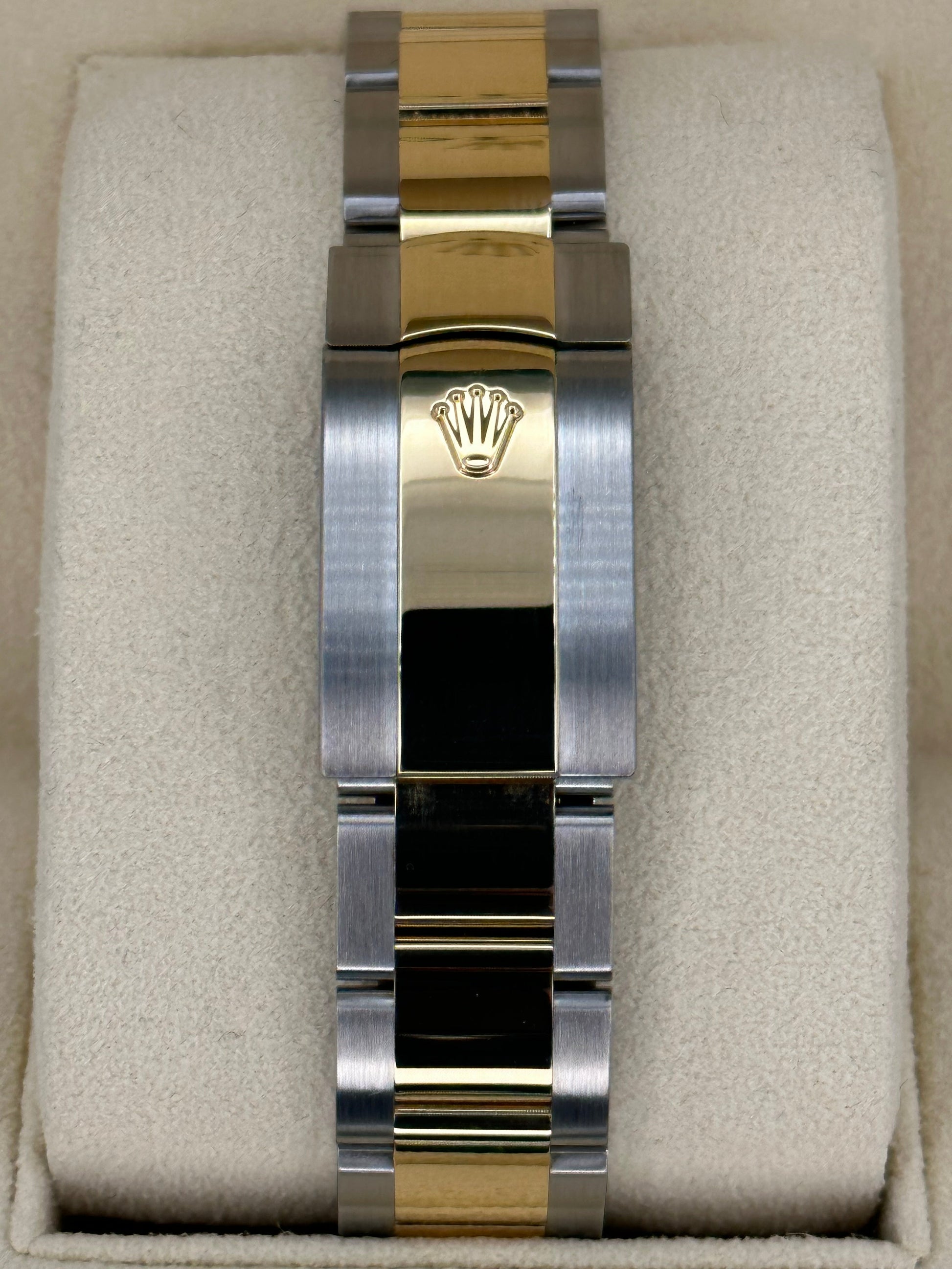 2023 Rolex Datejust 41mm 126333 Two-Tone Oyster Black Diamond Dial - MyWatchLLC