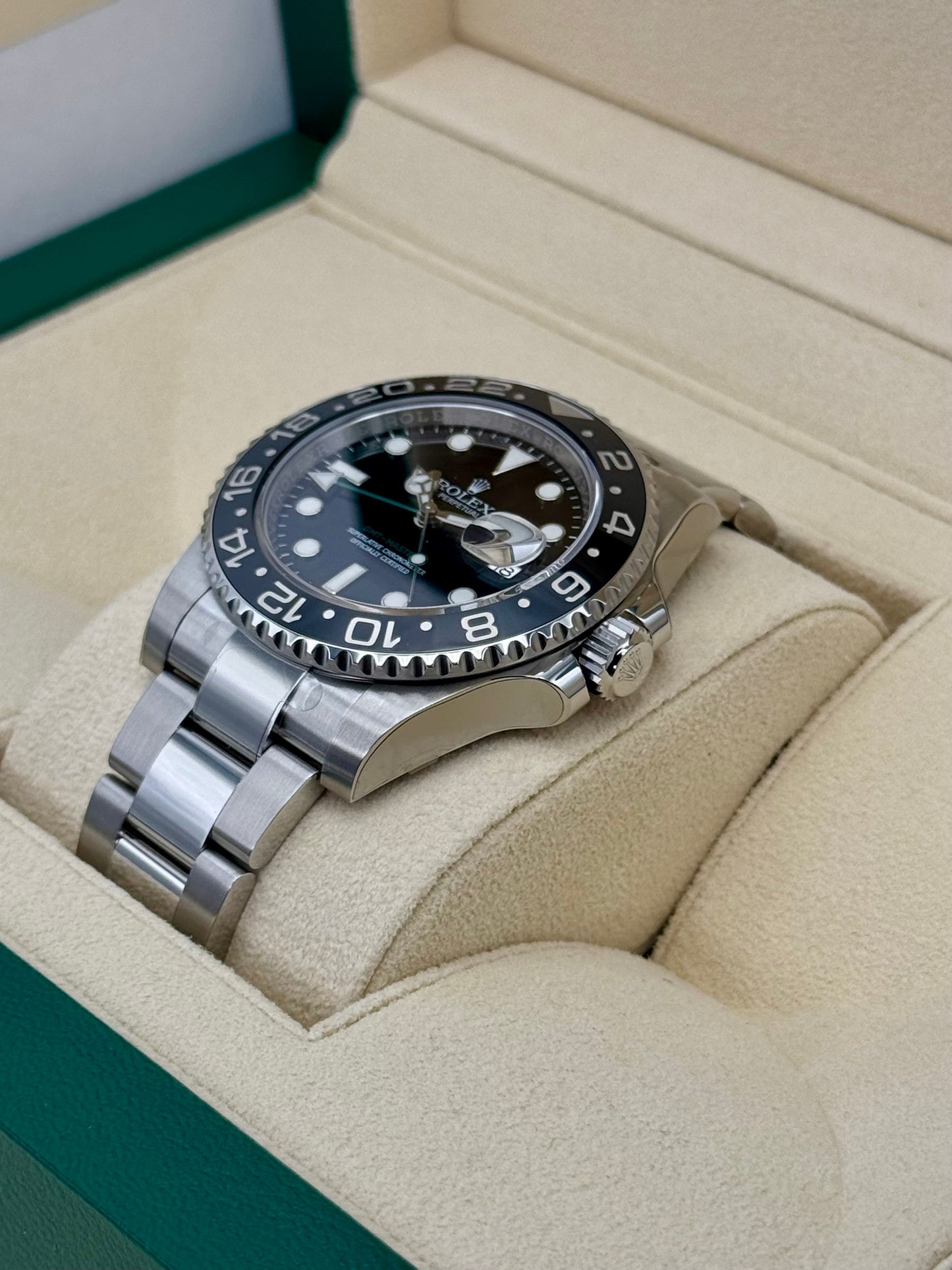 NEW OLD STOCK 2016 Rolex GMT-Master II 40mm 116710LN Black Dial - MyWatchLLC