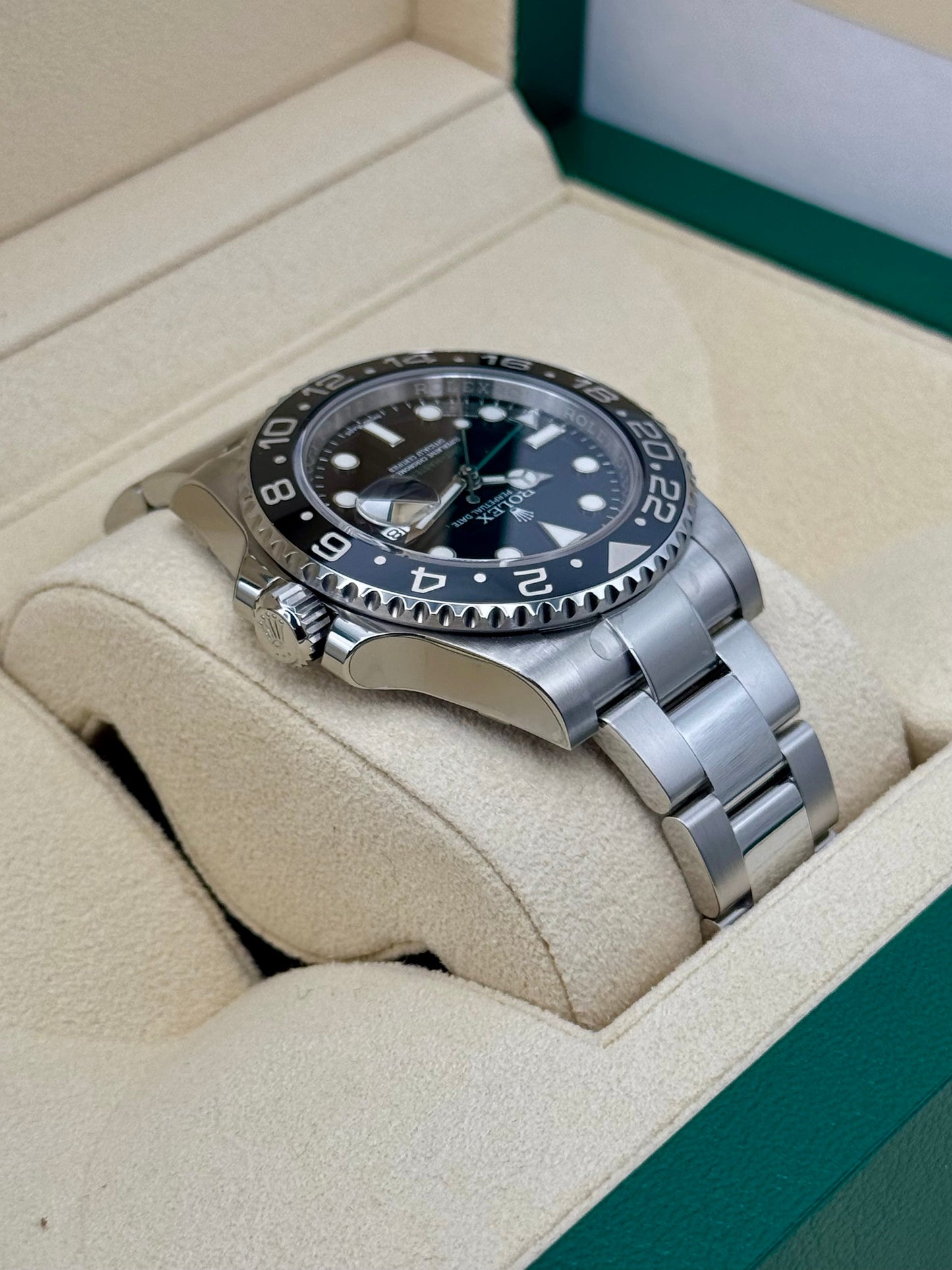 NEW OLD STOCK 2016 Rolex GMT-Master II 40mm 116710LN Black Dial - MyWatchLLC