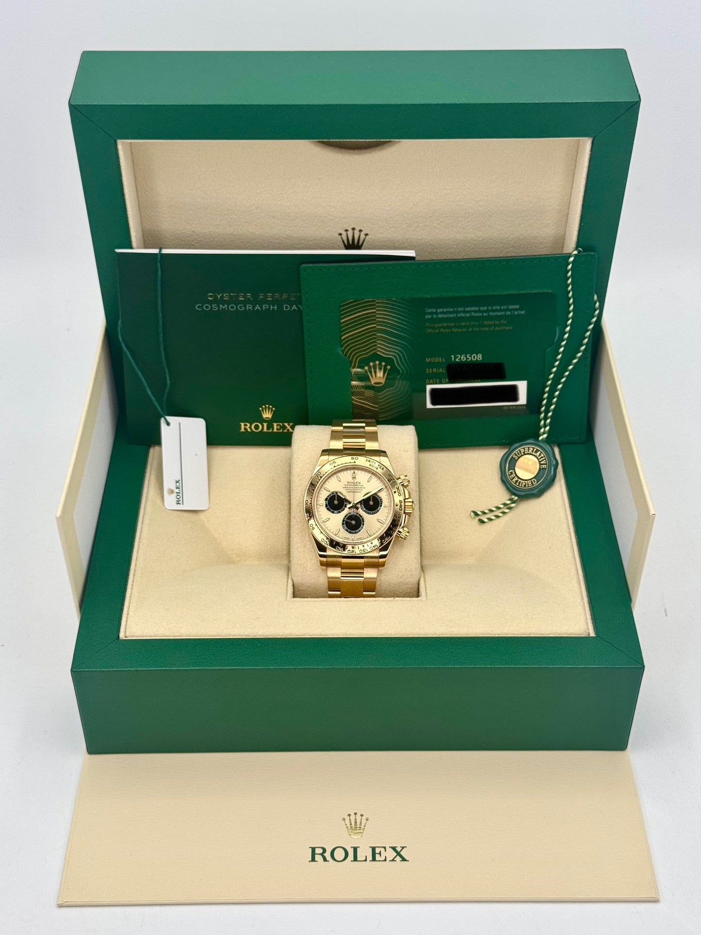 2024 Rolex Daytona 40mm 126508 18K Yellow Gold Pikachu Dial - MyWatchLLC