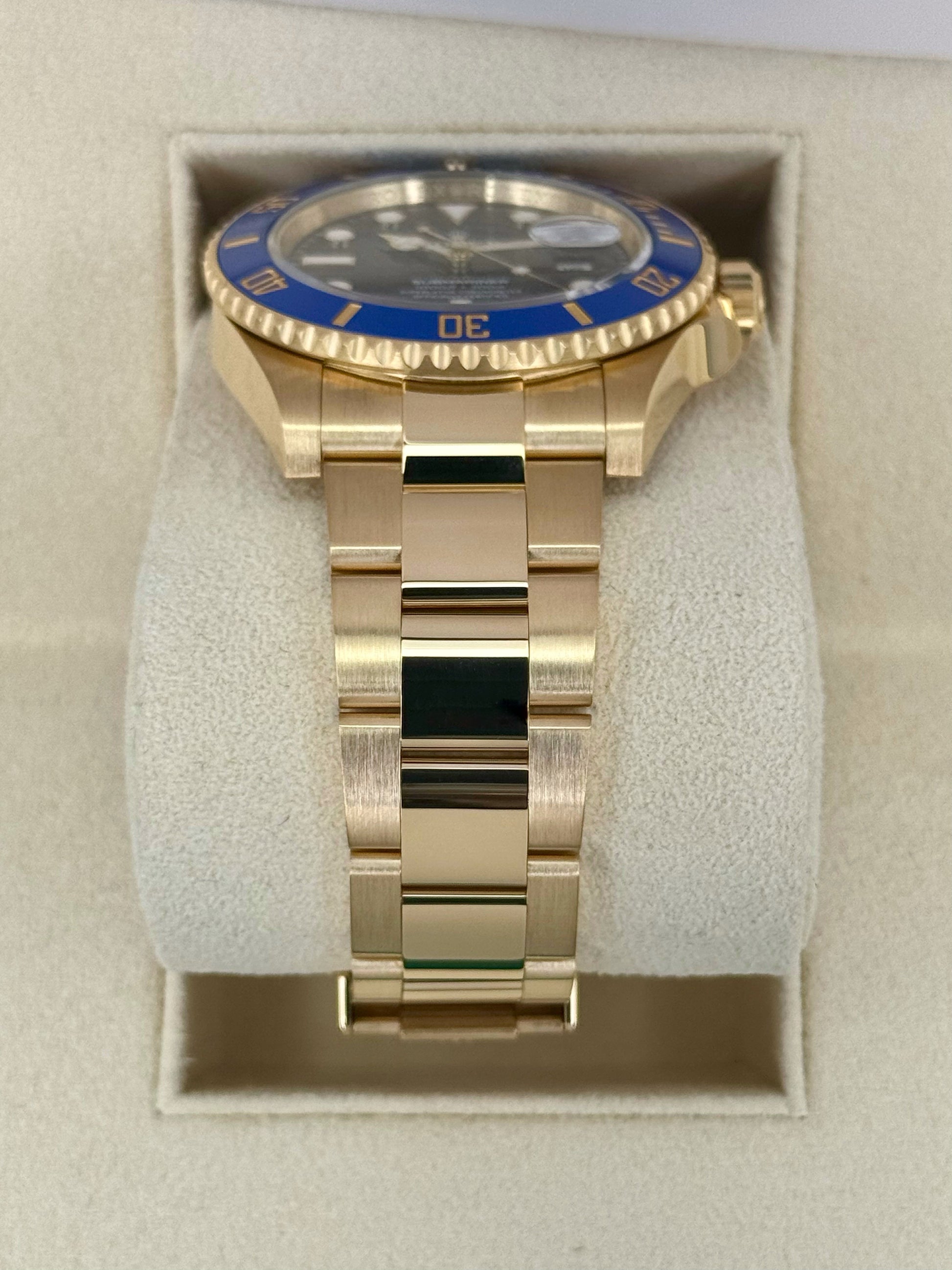 2024 Rolex Submariner "Bluesy" 41mm 126618LB Yellow Gold Blue Dial - MyWatchLLC