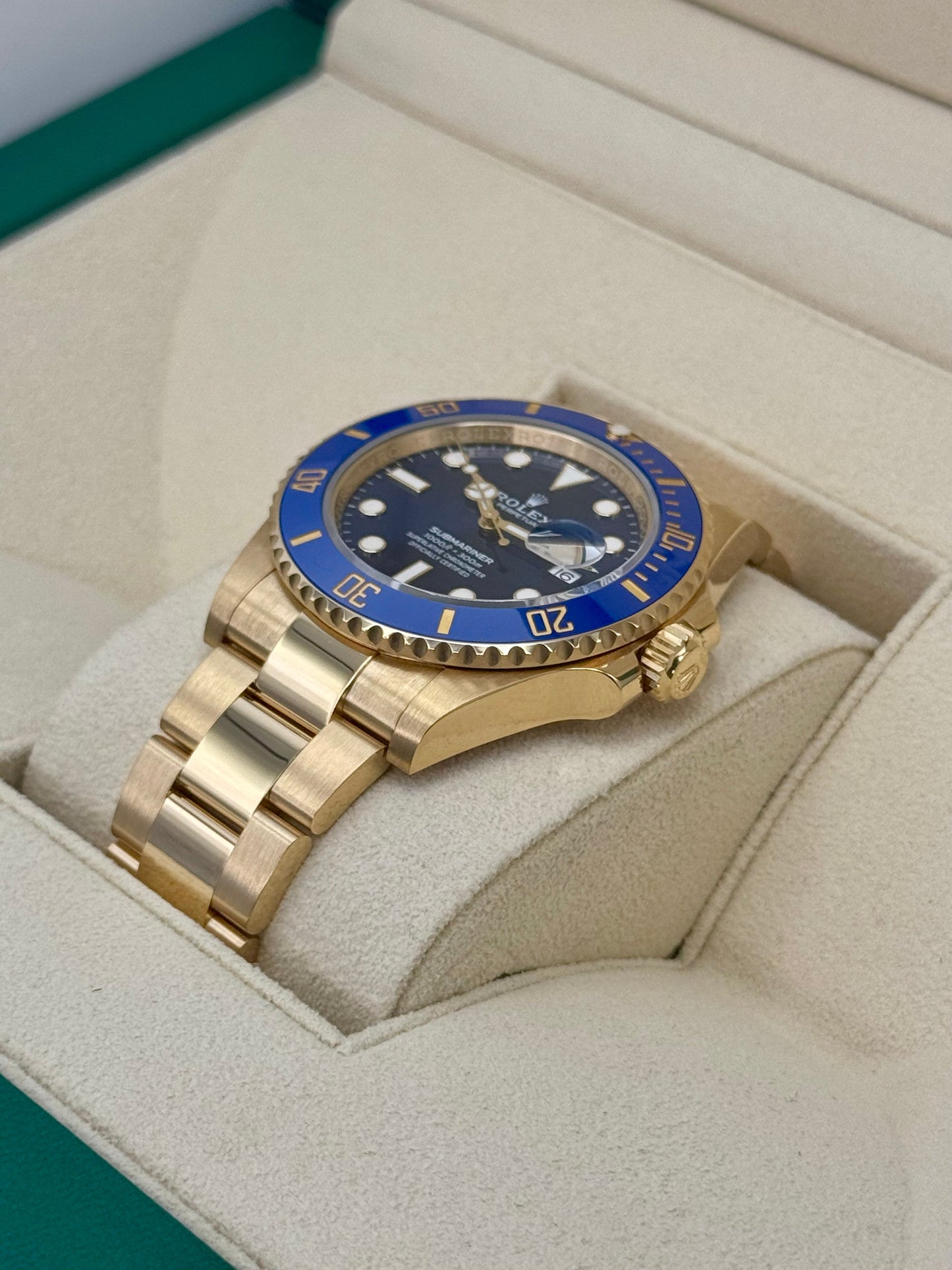 2024 Rolex Submariner "Bluesy" 41mm 126618LB Yellow Gold Blue Dial - MyWatchLLC