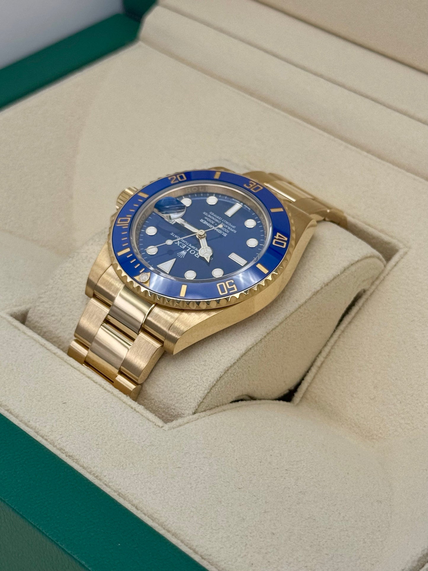 2024 Rolex Submariner "Bluesy" 41mm 126618LB Yellow Gold Blue Dial - MyWatchLLC