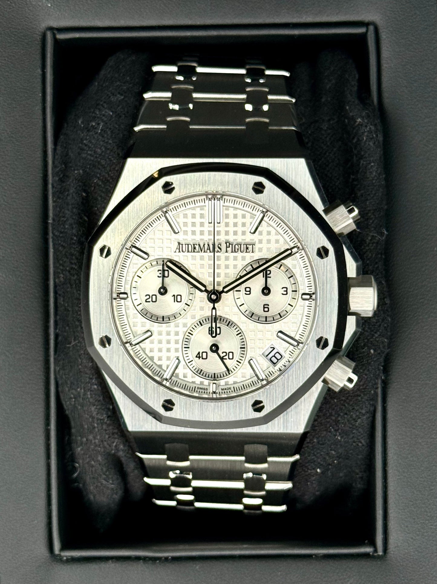 2022 Audemars Piguet 41mm 26240ST 50th Anniversary Chronograph - MyWatchLLC