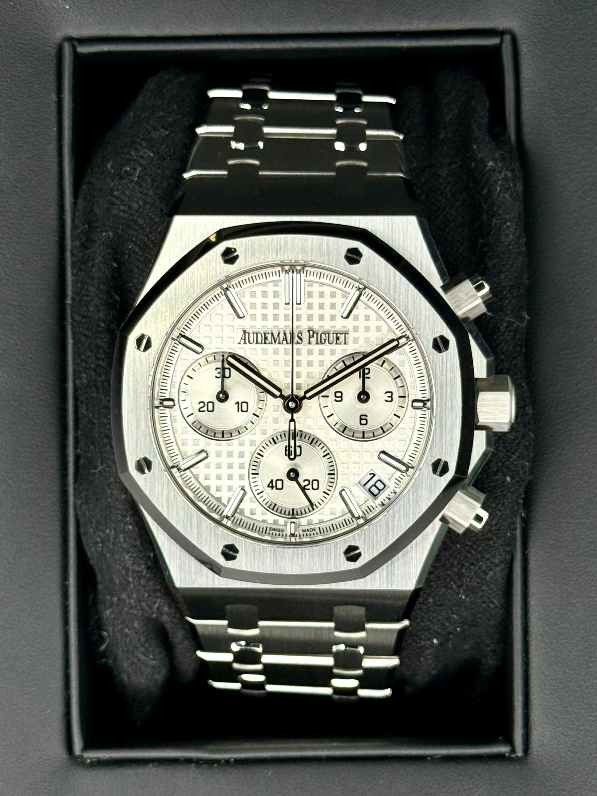 2022 Audemars Piguet 41mm 26240ST 50th Anniversary Chronograph - MyWatchLLC
