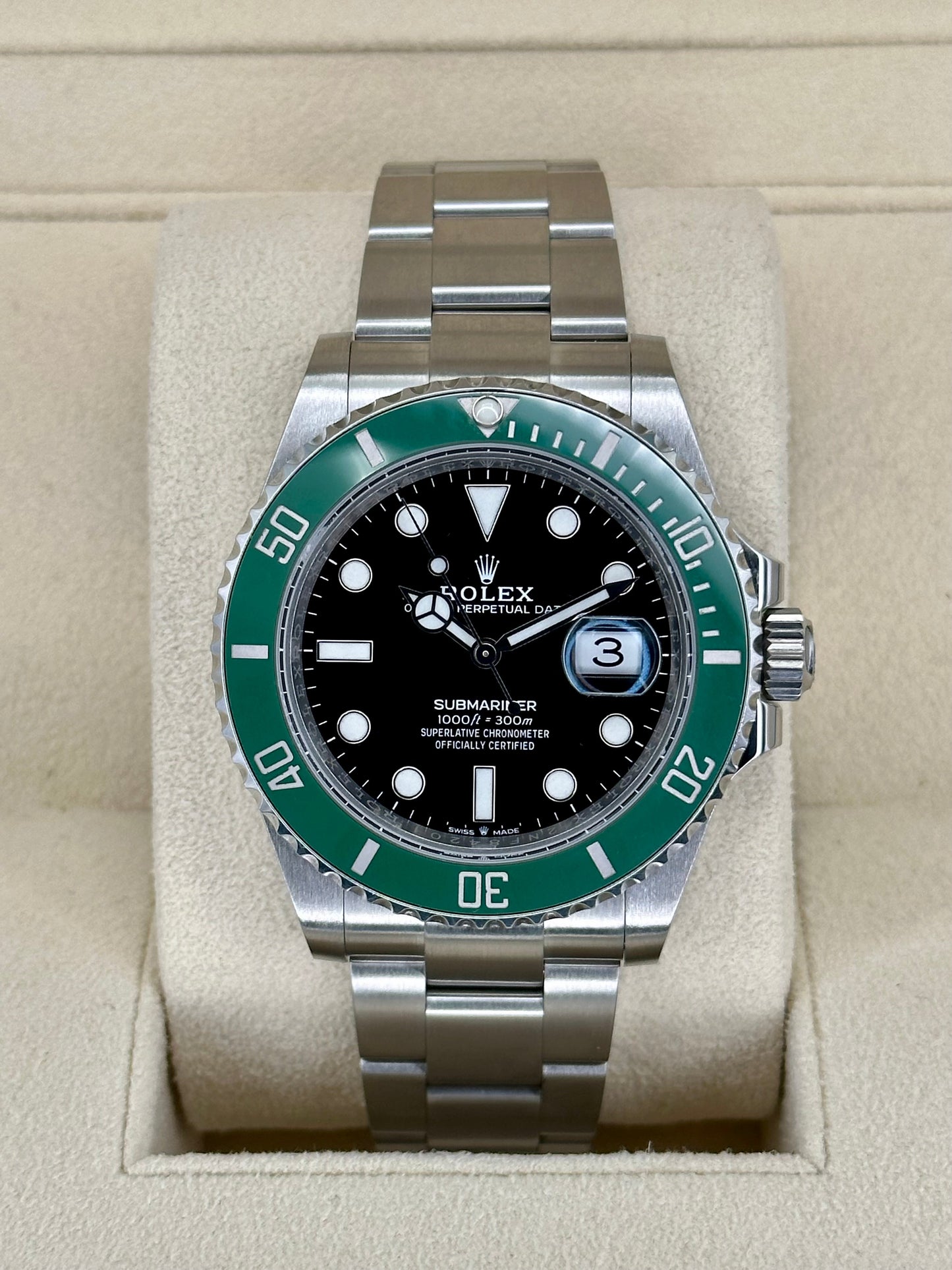 2022 Rolex Submariner Date “Starbucksâ€?41mm 126610LV Oyster Black Dial - MyWatchLLC