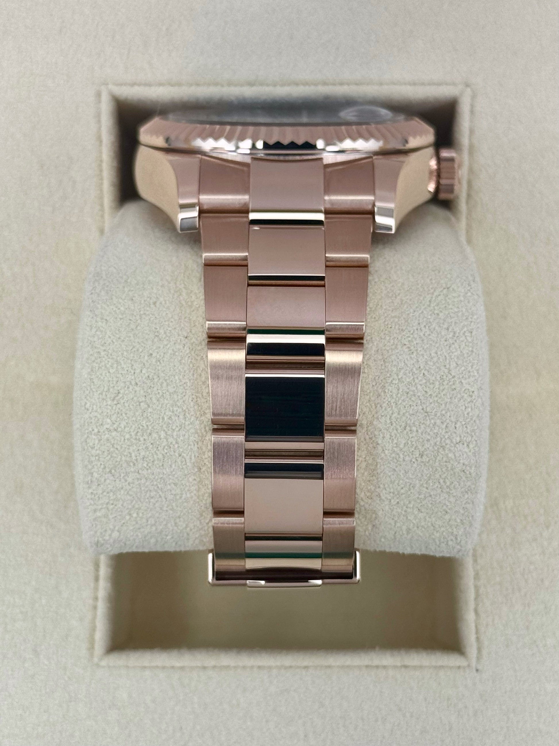 NEW 2024 Rolex Sky-Dweller 42mm 336935 Rose Gold Blue Dial - MyWatchLLC