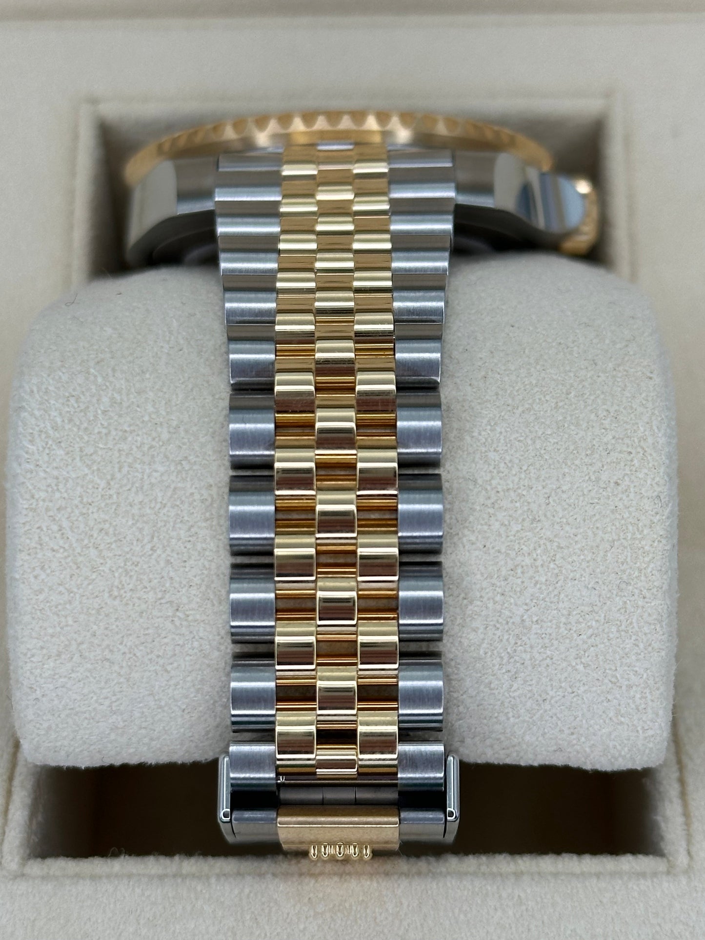 2023 Rolex GMT-Master II 40mm 126713GRNR Two-Tone Jubilee Black Dial - MyWatchLLC