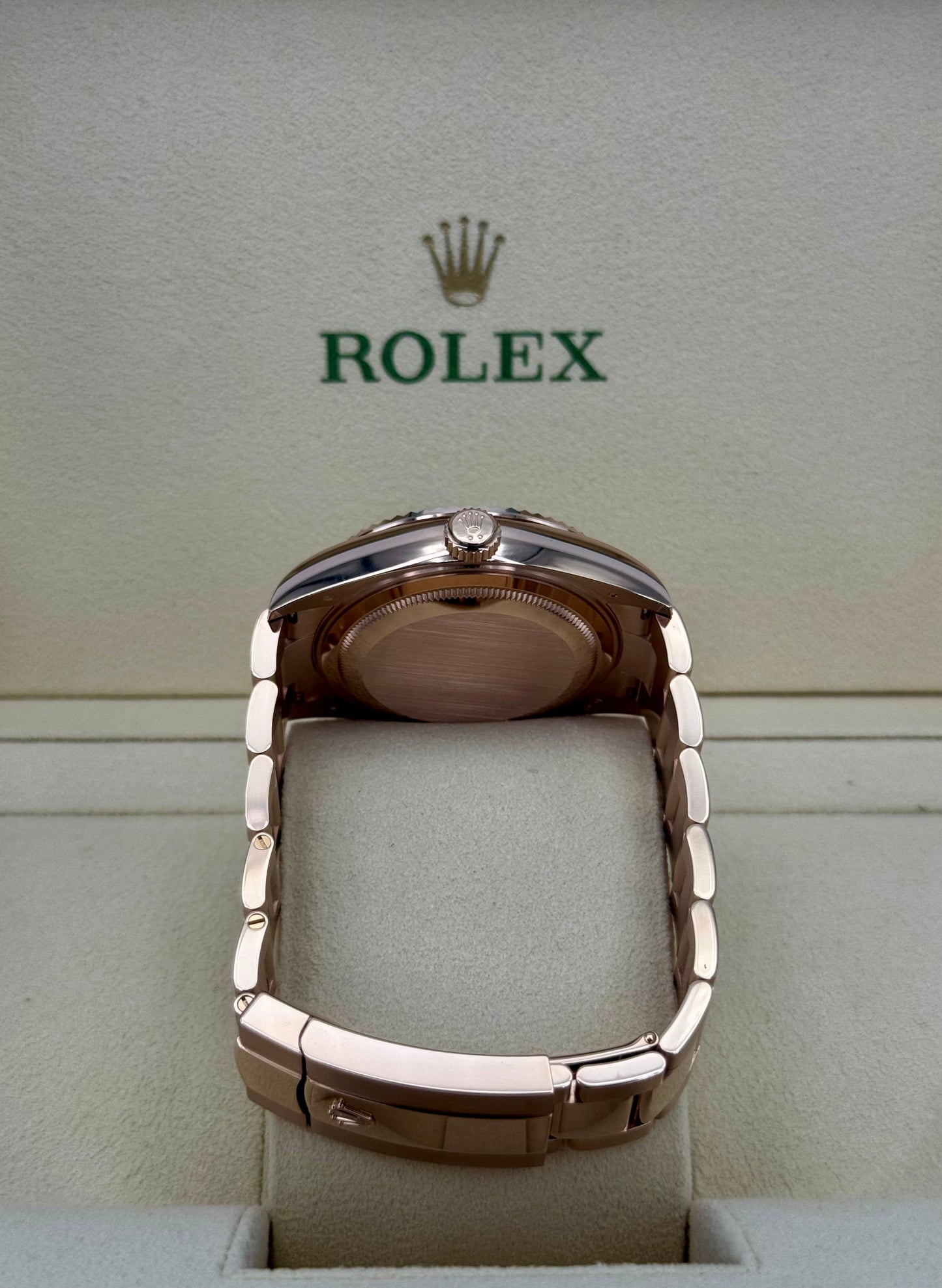 NEW 2024 Rolex Sky-Dweller 42mm 336935 Rose Gold Blue Dial - MyWatchLLC