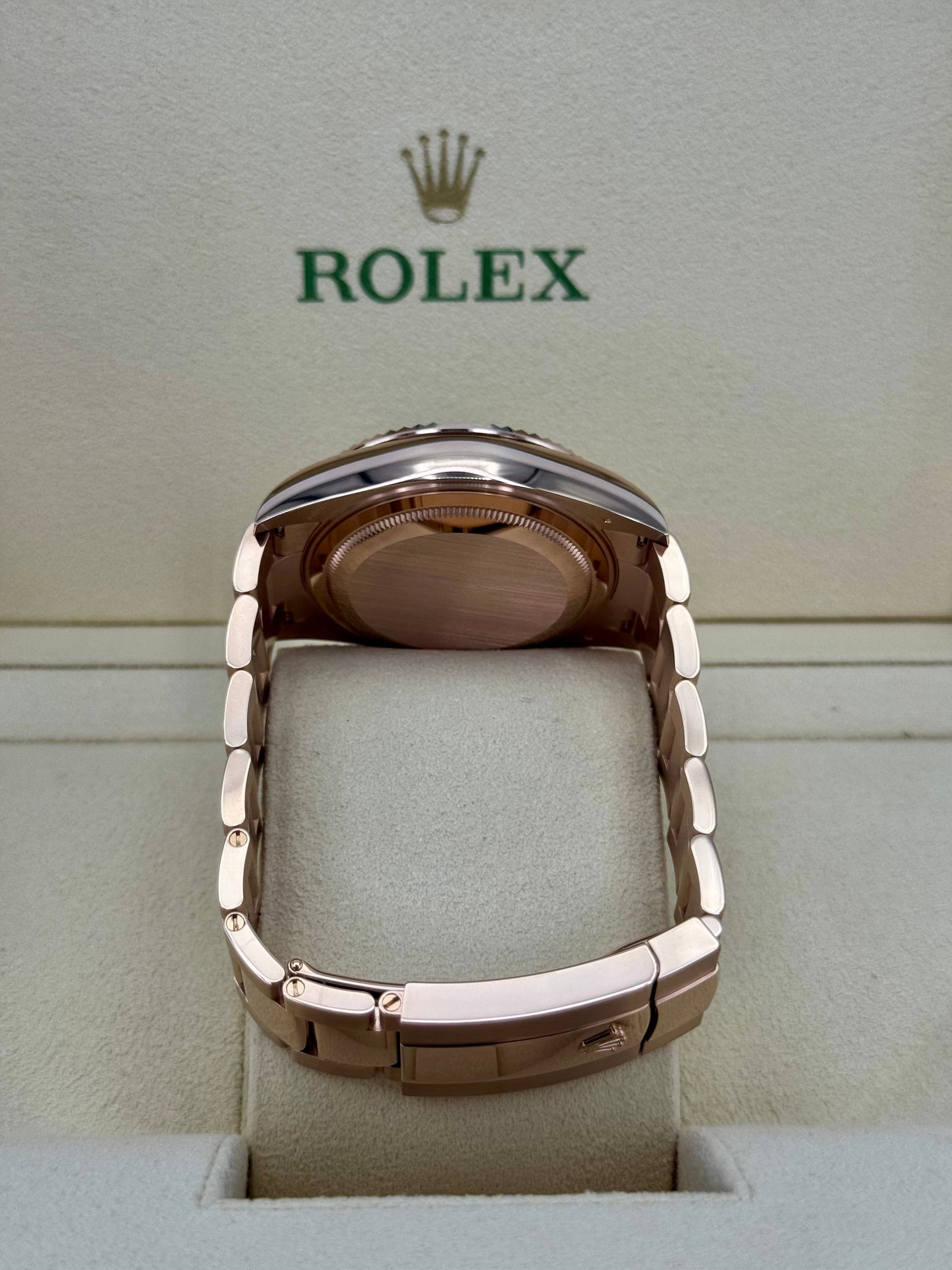NEW 2024 Rolex Sky-Dweller 42mm 336935 Rose Gold Blue Dial - MyWatchLLC