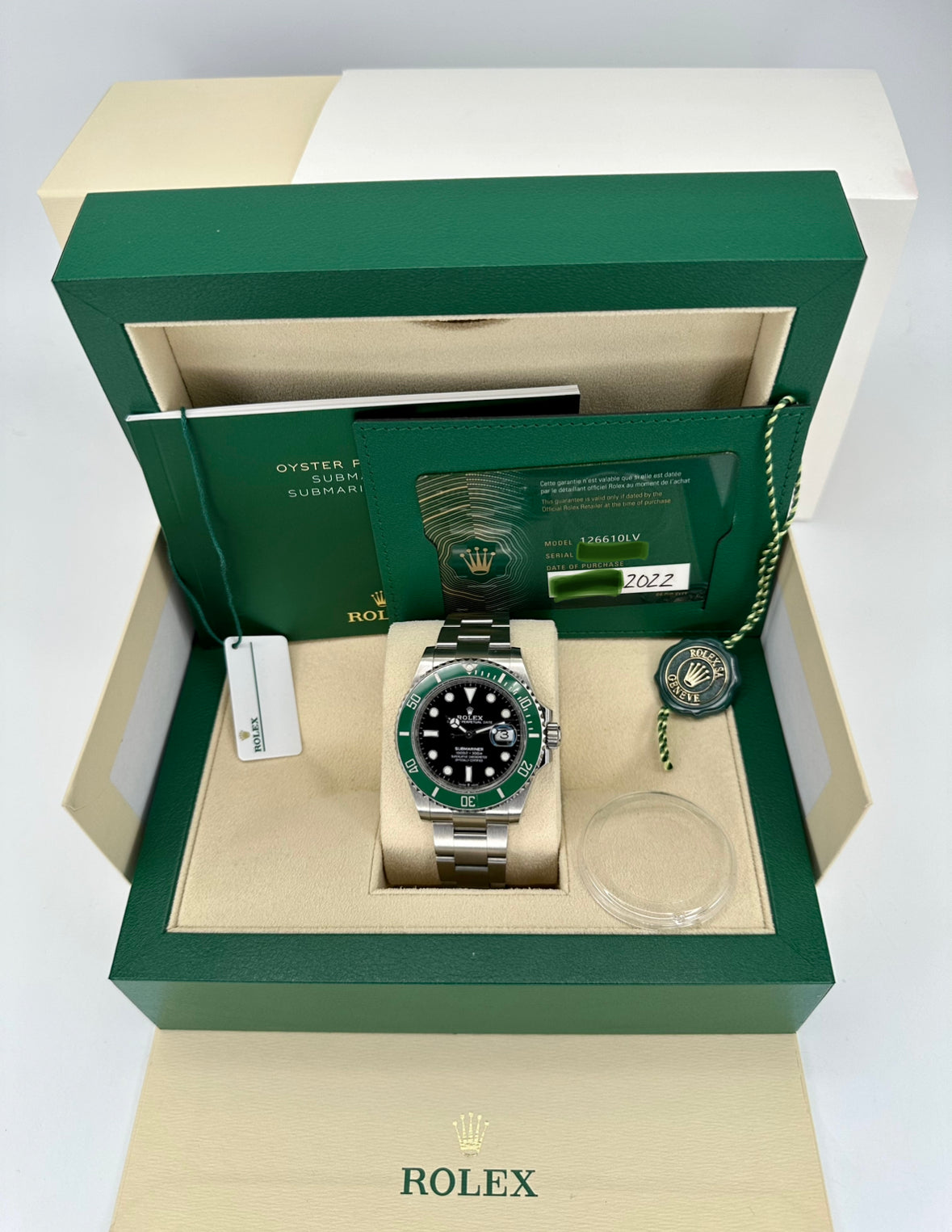 2022 Rolex Submariner Date “Starbucksâ€?41mm 126610LV Oyster Black Dial - MyWatchLLC