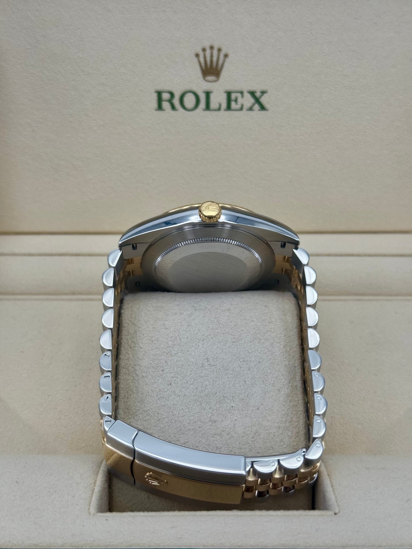 2022 Rolex Datejust 41mm 126333 Two-Tone Jubilee Wimbledon Dial - MyWatchLLC